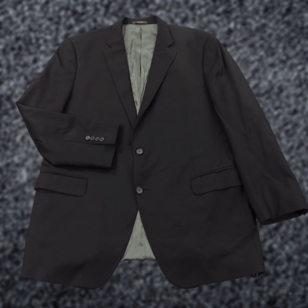Peter Millar Peter Millar Blazer Men 46L Navy Blue Wool Jacket Double Ventless Golf Clubhouse Size 46R - 1 Thumbnail
