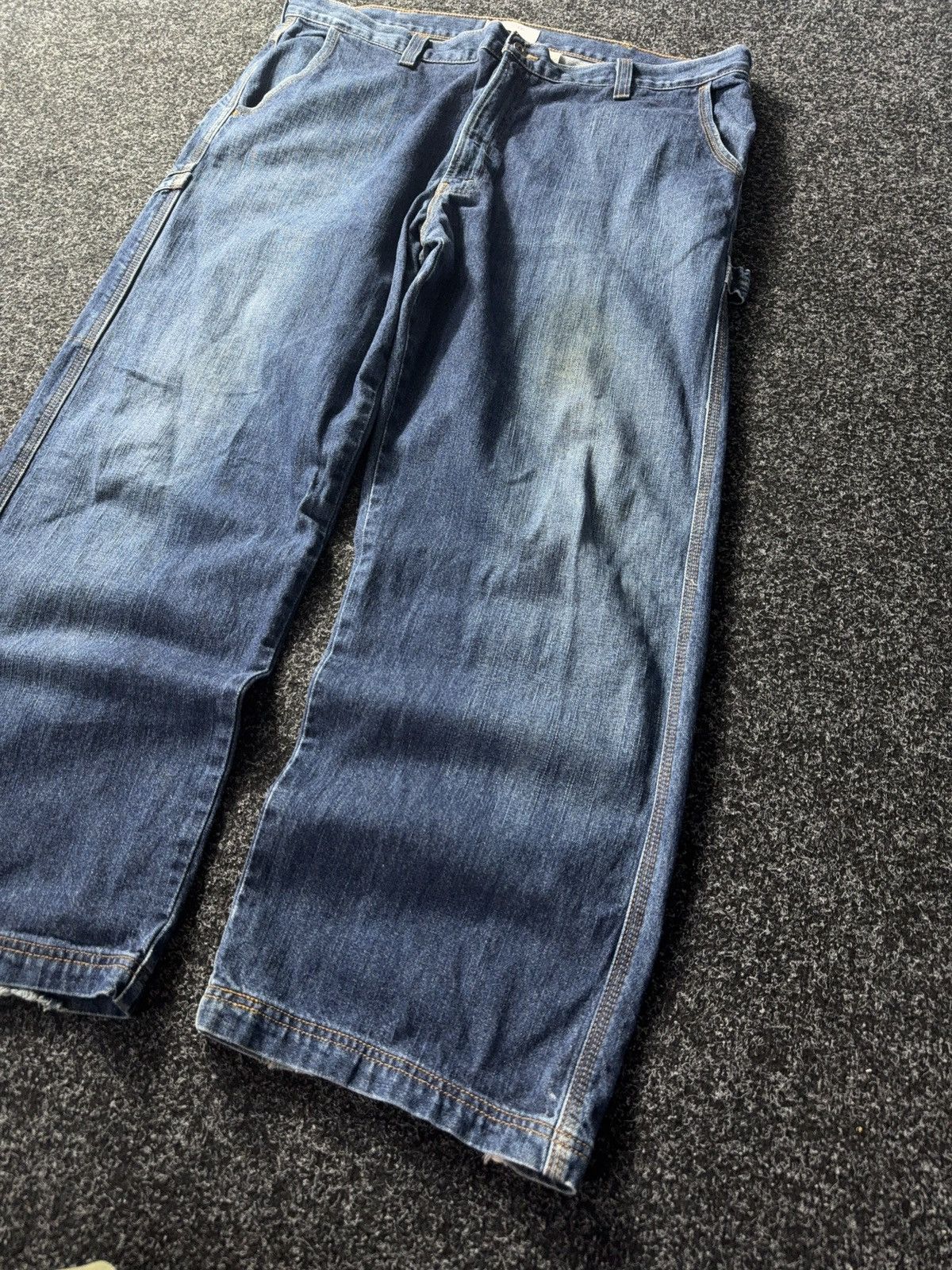 Carhartt × Levi's × Vintage Crazy vintage y2k Levi’s silver tab carpenter baggy jeans Size US 40 / EU 56 - 3 Thumbnail