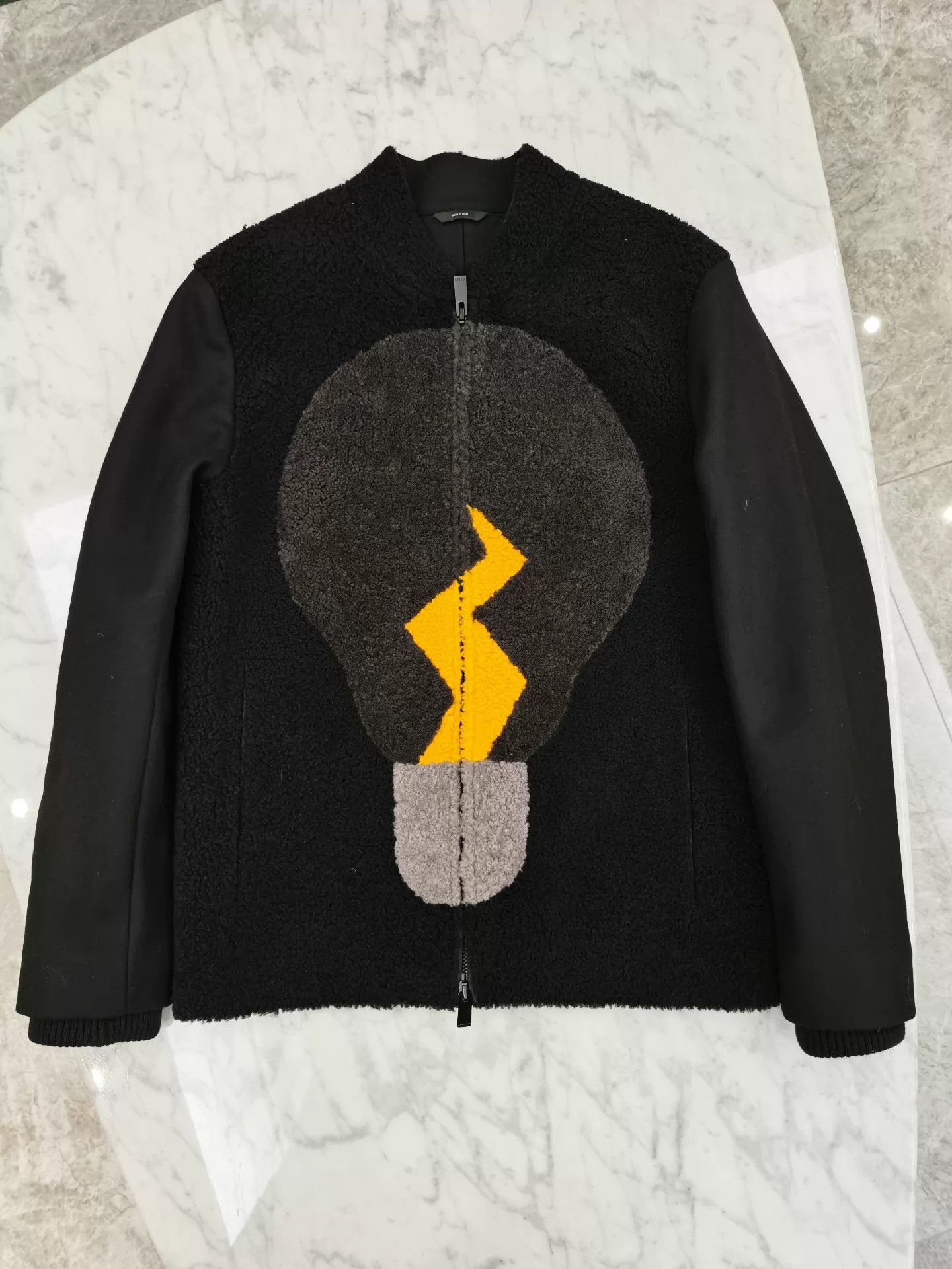 Fendi FENDI Shearling Panel Classic Short Jacket Size US S / EU 44-46 / 1 - 7 Thumbnail