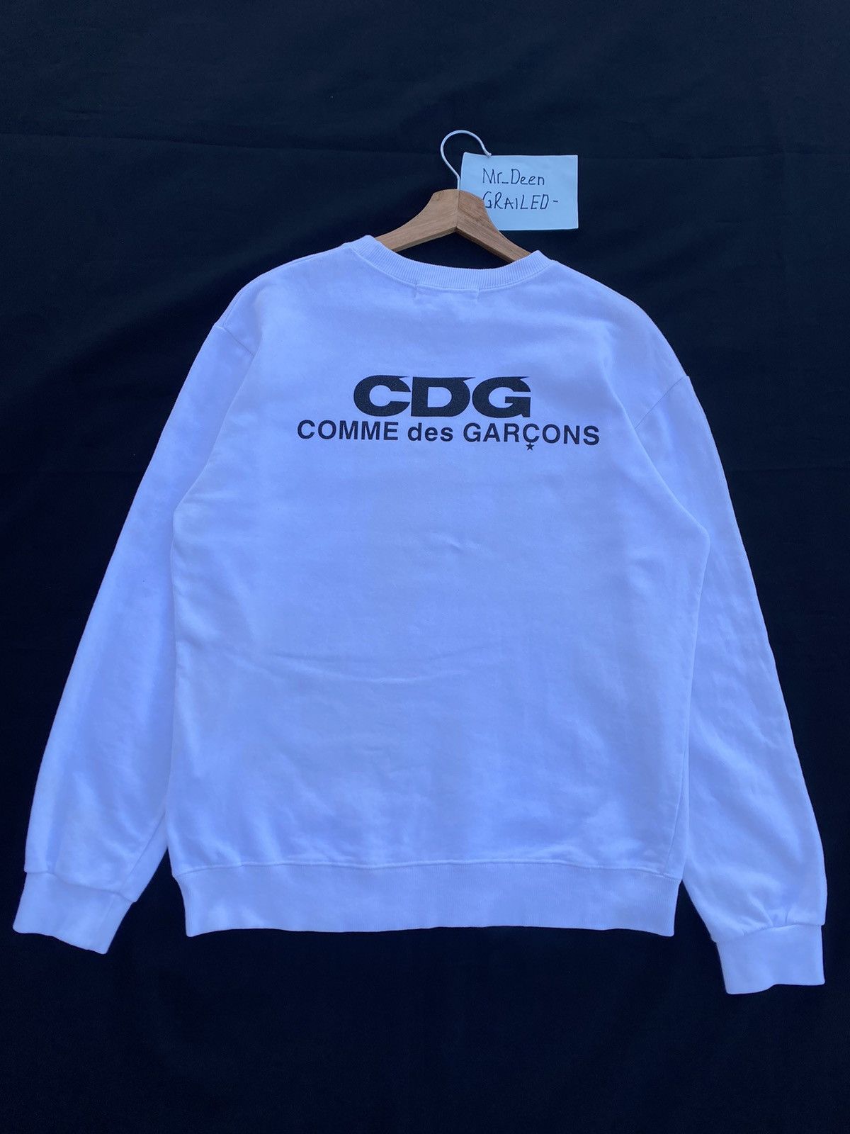 Comme des Garcons Rare Comme Des Garcons CDG Big Spellout Sweatshirt Size US L / EU 52-54 / 3 - 2 Thumbnail