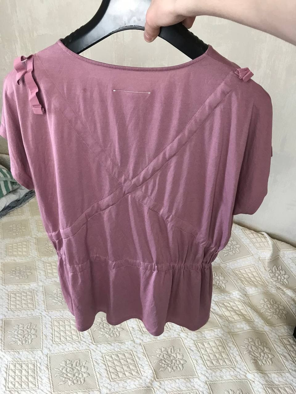 Maison Margiela 🔥 2016 MM6 Maison Margiela Blouse T Shirt Tank Top Dress Size L / US 10 / IT 46 - 11 Thumbnail