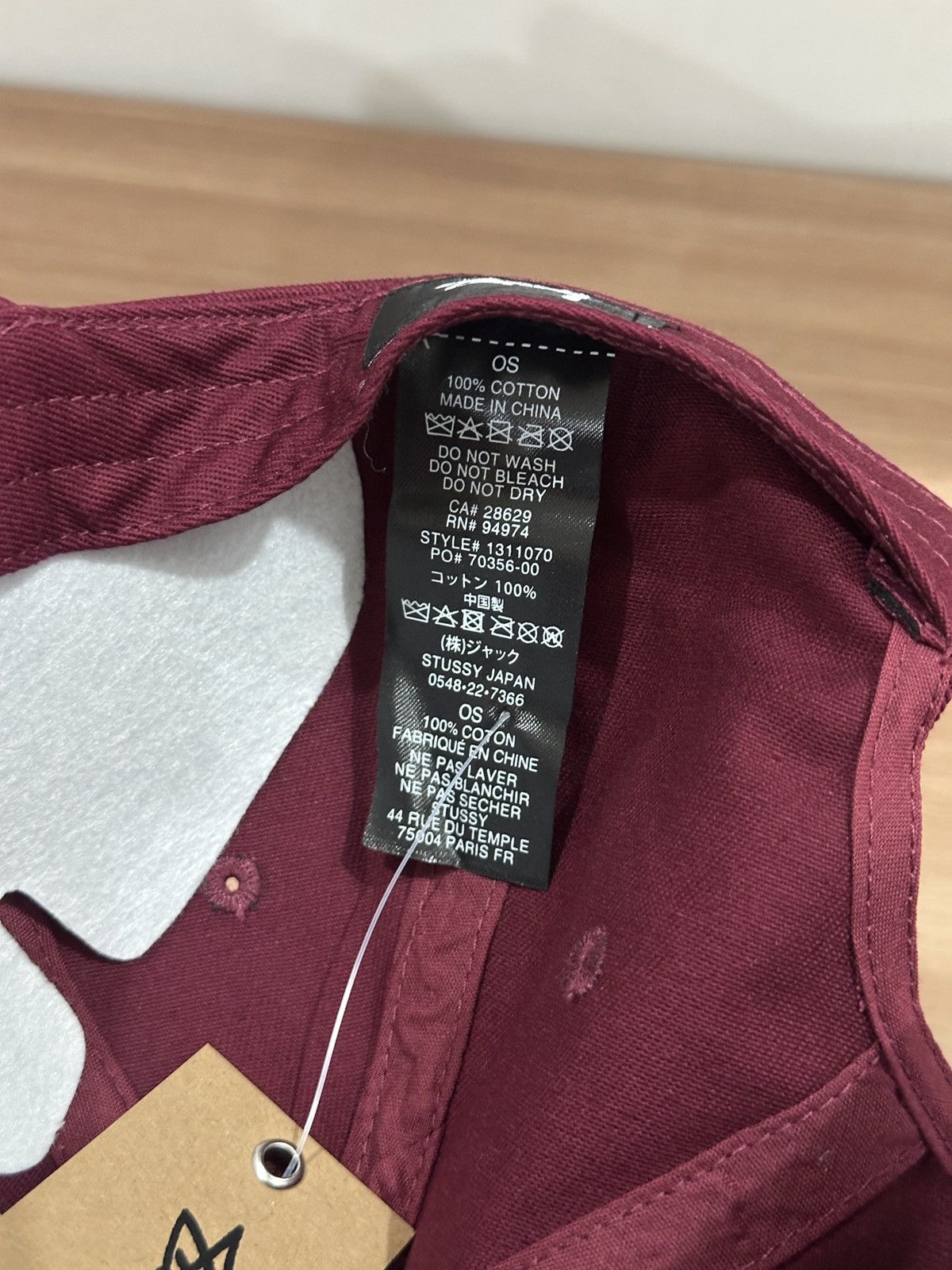 Stussy Stussy Basic Stock cap Size ONE SIZE - 5 Thumbnail