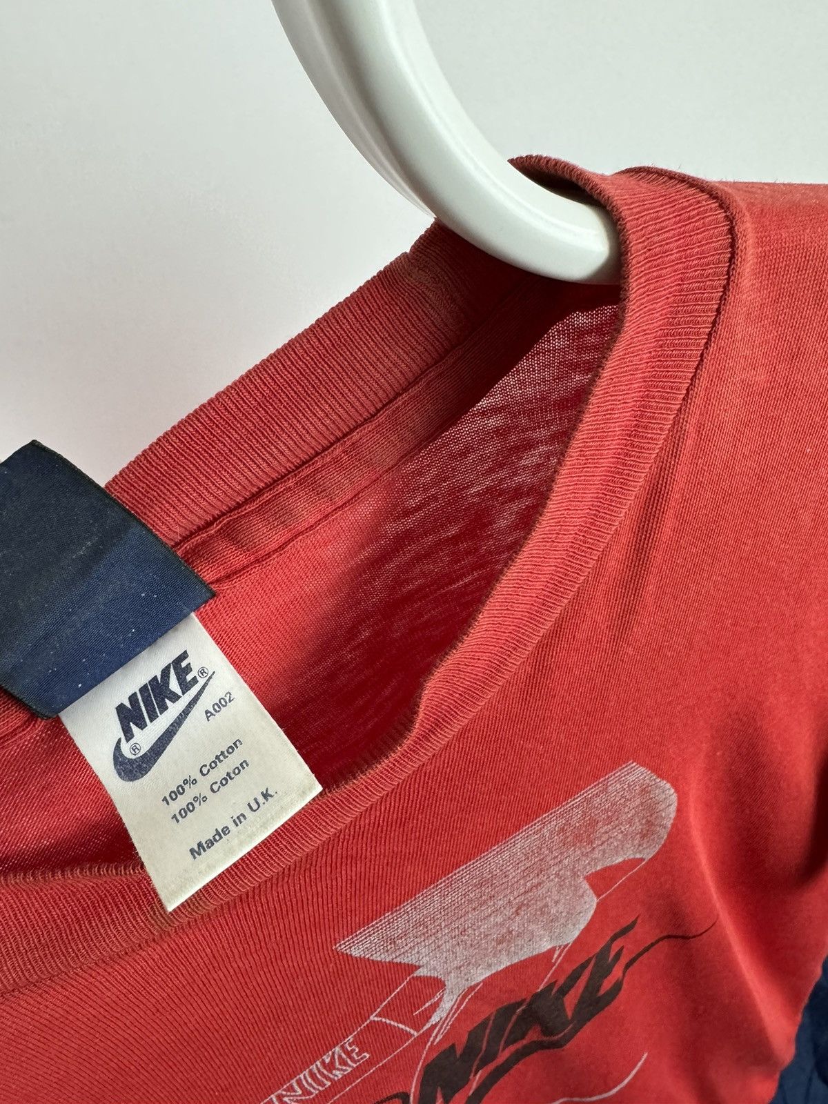 Vintage Vintage Nike Made In UK Running Tee Size US M / EU 48-50 / 2 - 4 Thumbnail