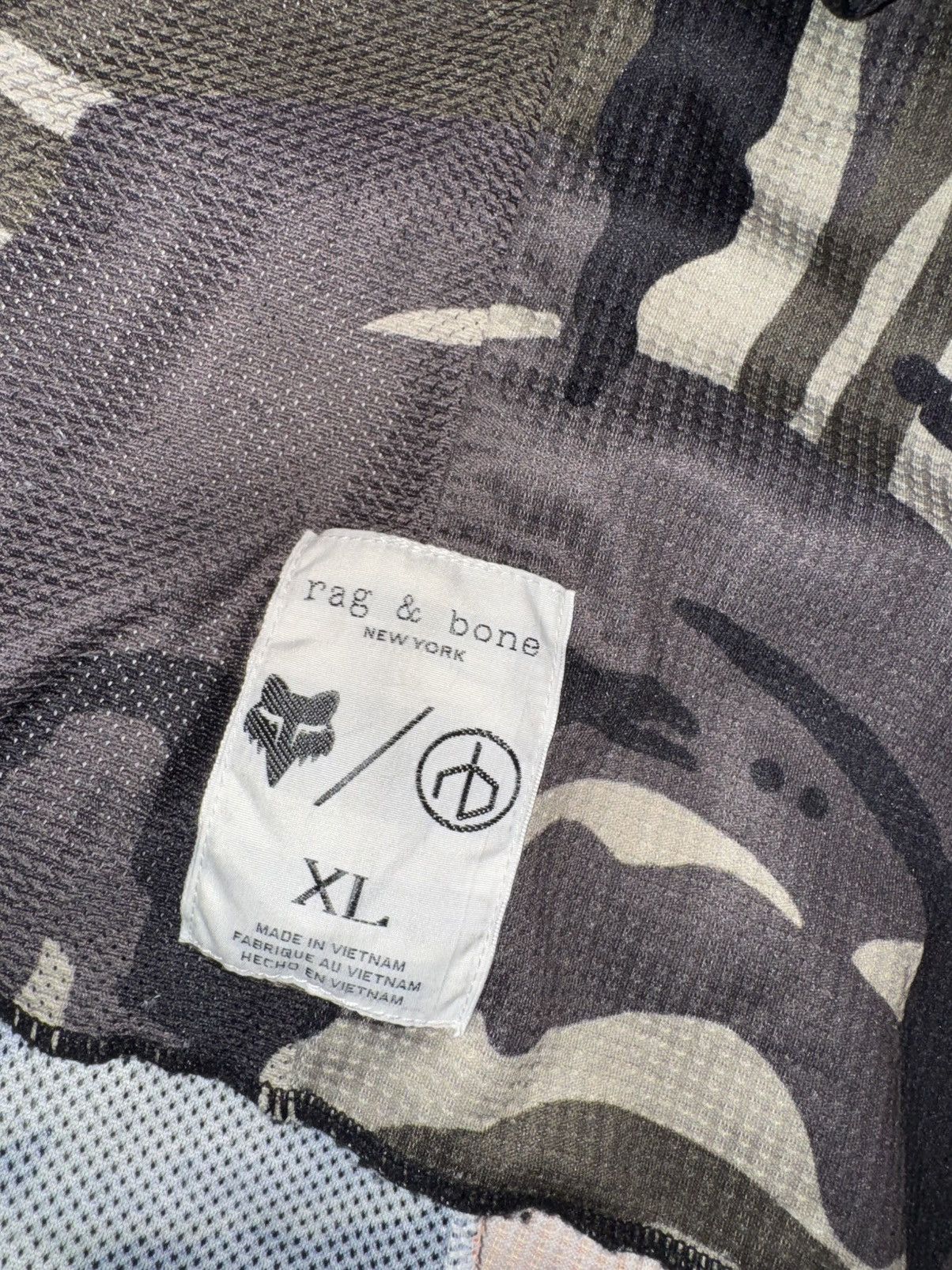 Fox Racing 180 rag & bone x fox racing 20th Camo Jersey Size US XL / EU 56 / 4 - 3 Thumbnail