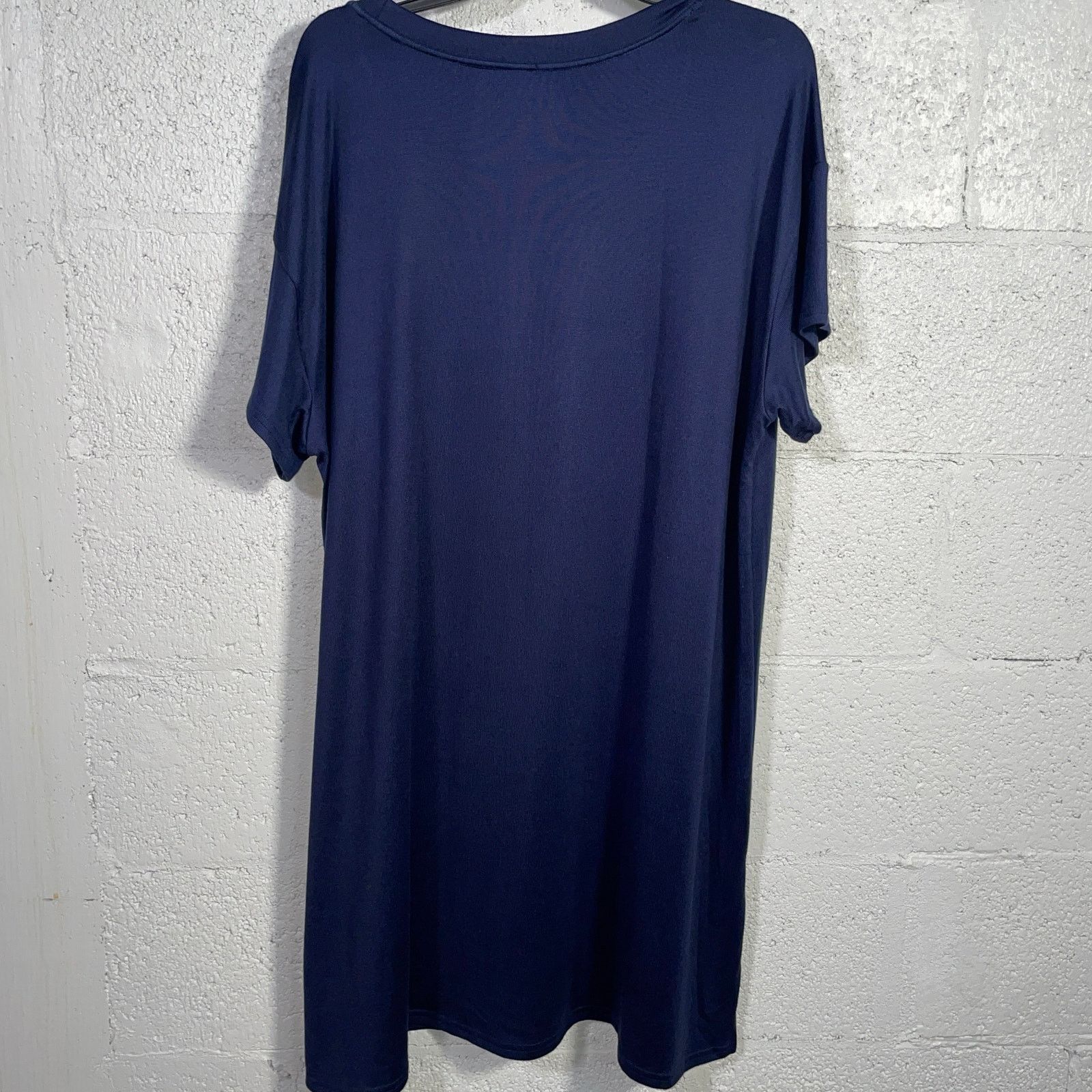 NO ID Jenni Plus Size Short Sleep Shirt navy 1X Size XL / US 12-14 / IT 48-50 - 2 Thumbnail