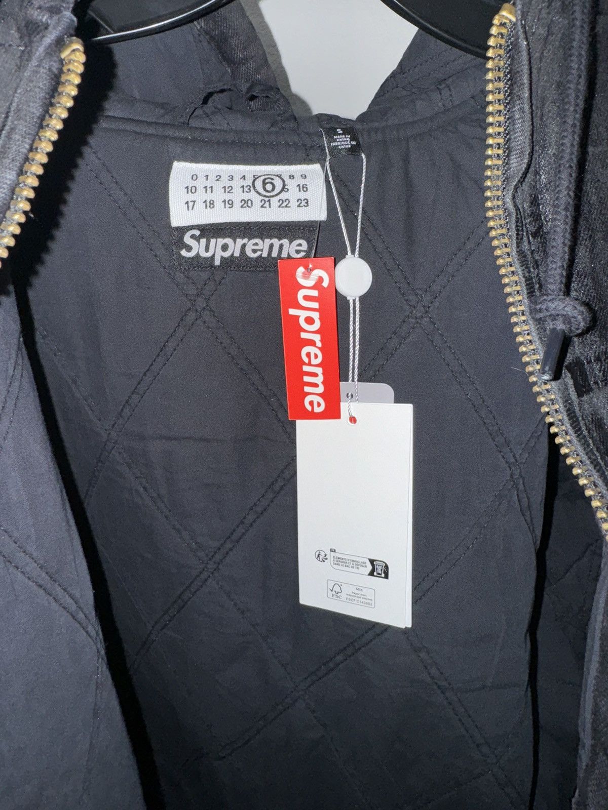 Supreme Maison Margiela x Supreme foil work jacket | Grailed