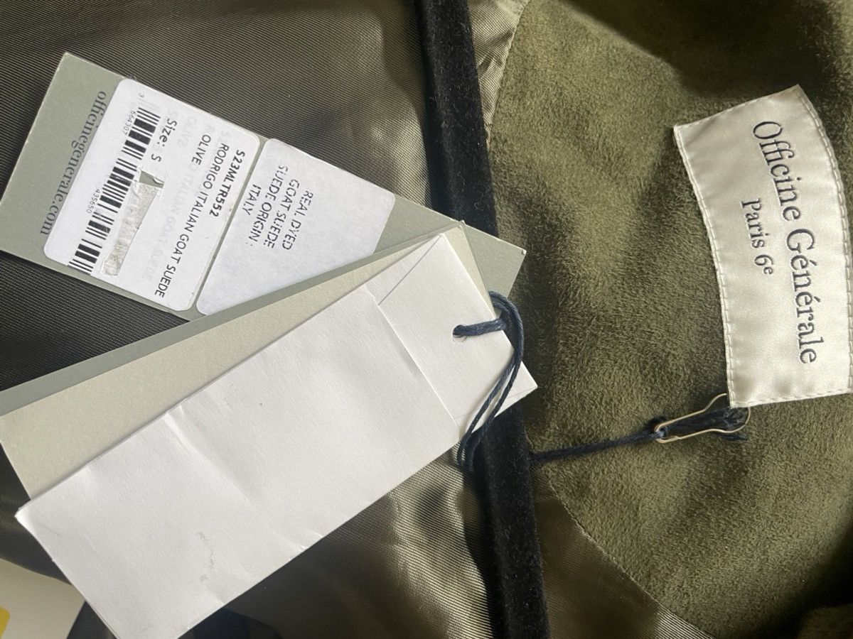 Officine Generale Suede Jacket Size US S / EU 44-46 / 1 - 7 Thumbnail