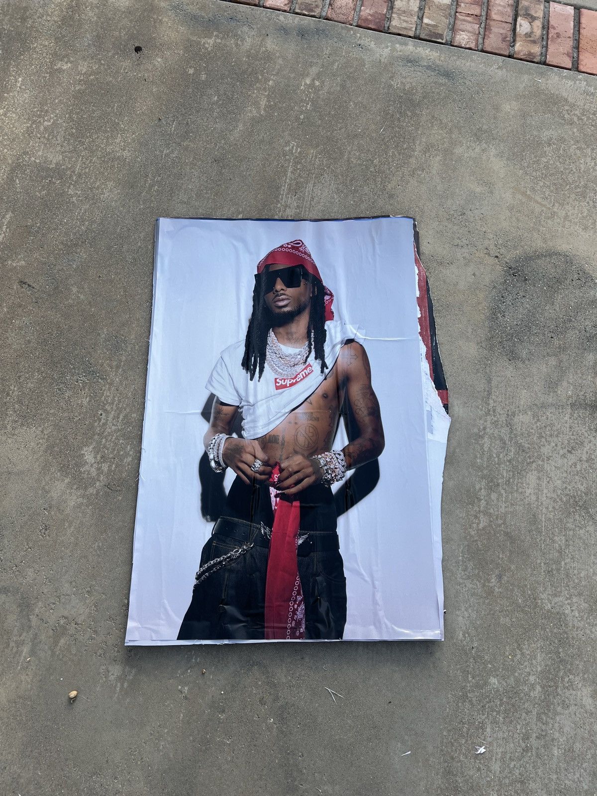Supreme Playboi Carti supreme poster | Grailed
