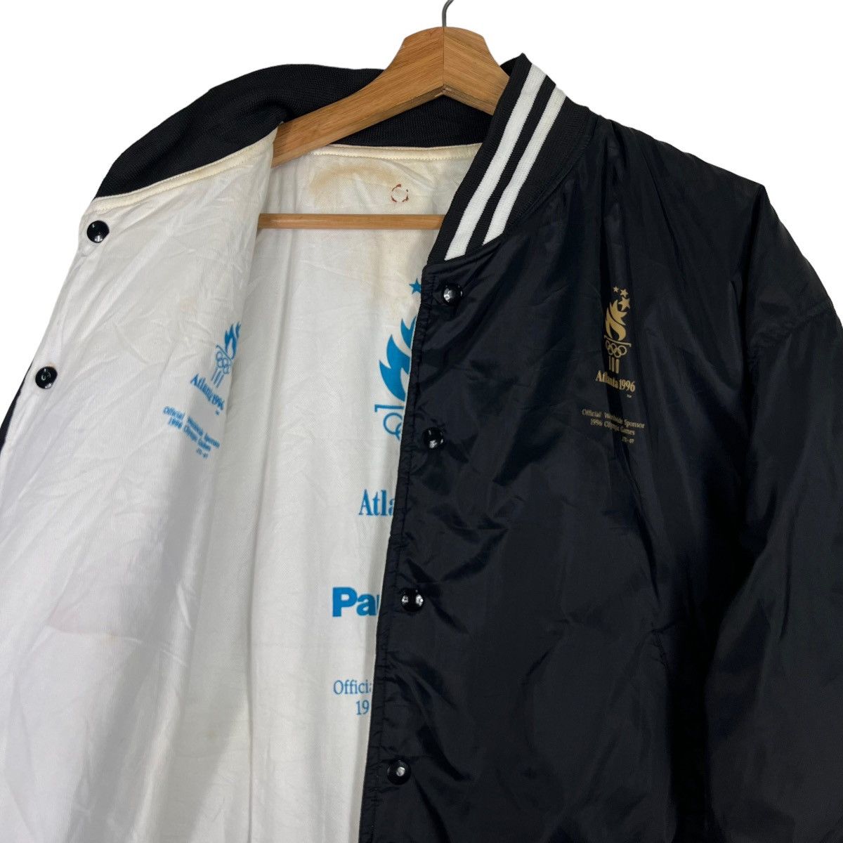 USA Olympics 🔥 VINTAGE 1996 ATLANTA OLYMPICS GAMES PANASONIC JACKET Size US L / EU 52-54 / 3 - 10 Thumbnail