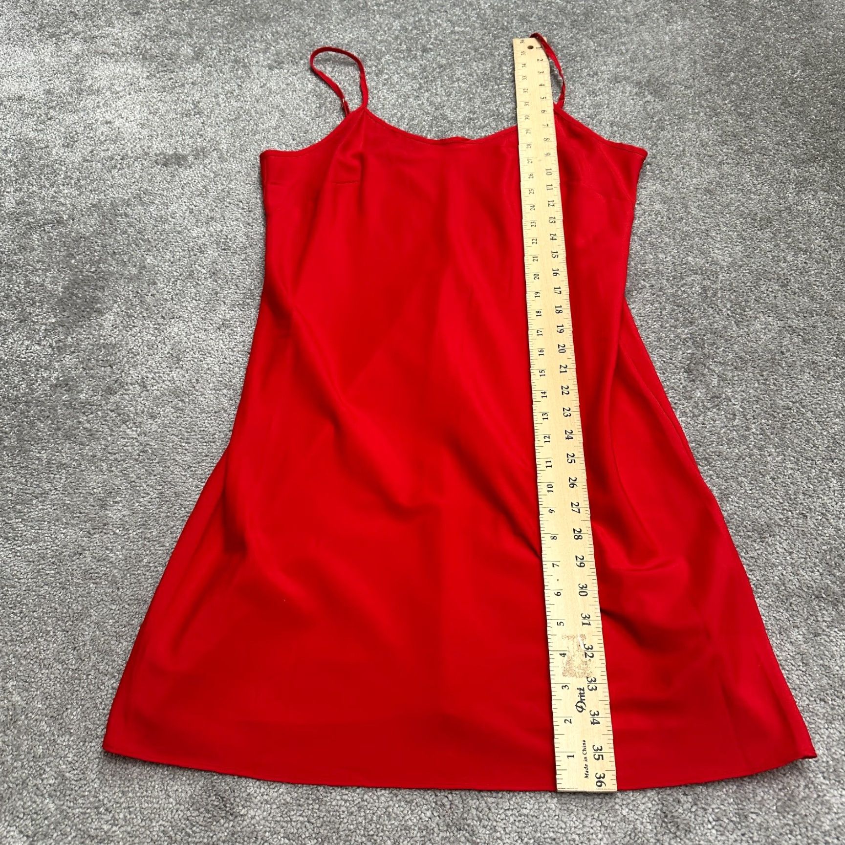 Nanette Lepore Nanette Lepore Slip Dress Womens 10 Red Camisole Spaghetti Adjustable Strap NWOT Dress Slip Red Nanette Lepore Womens 10 Size L / US 10 / IT 46 - 6 Thumbnail