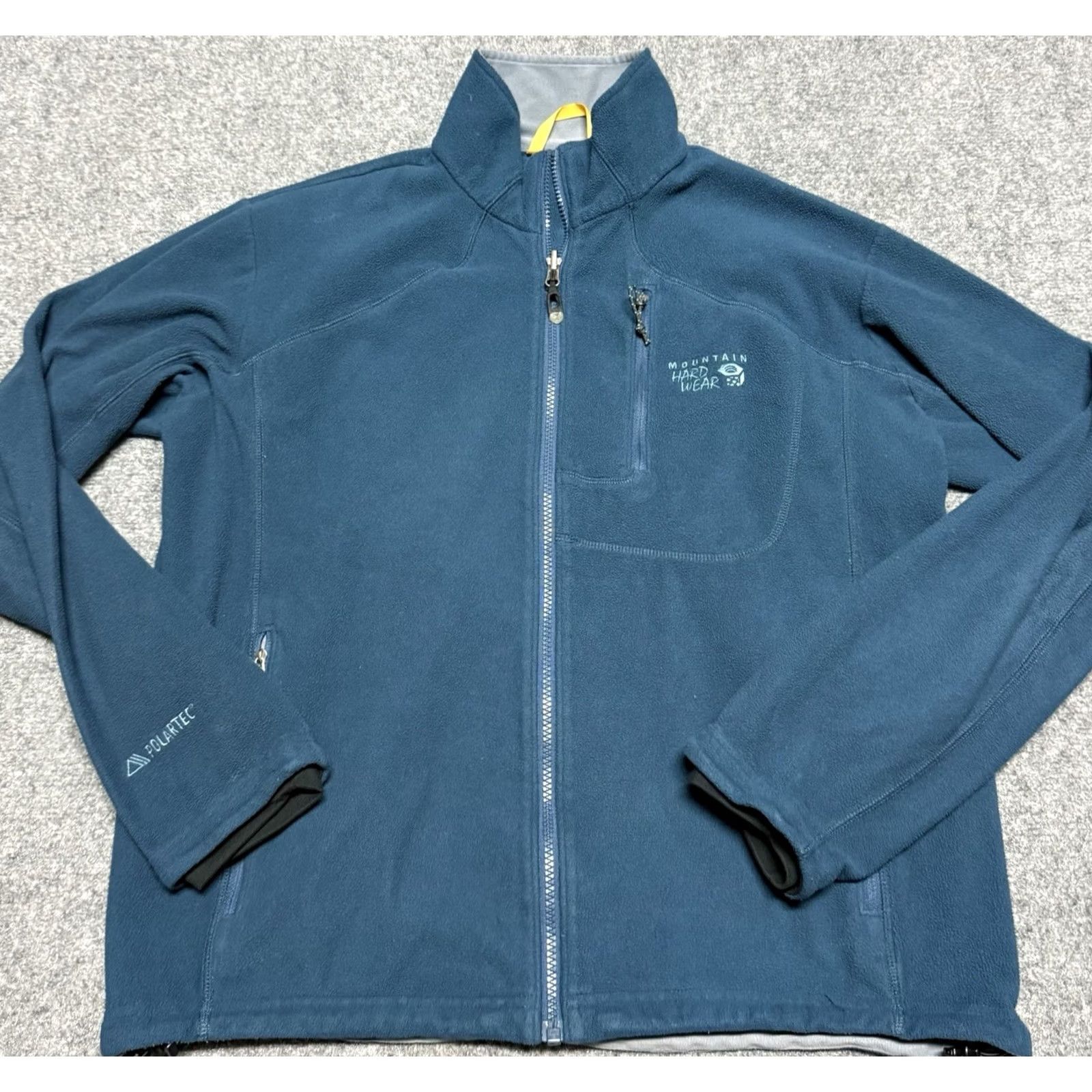 Mountain Hardwear Mountain Hardwear Jacket Mens Large Blue Fleece Full Zip Polartec Fleece Size US L / EU 52-54 / 3 - 2 Thumbnail