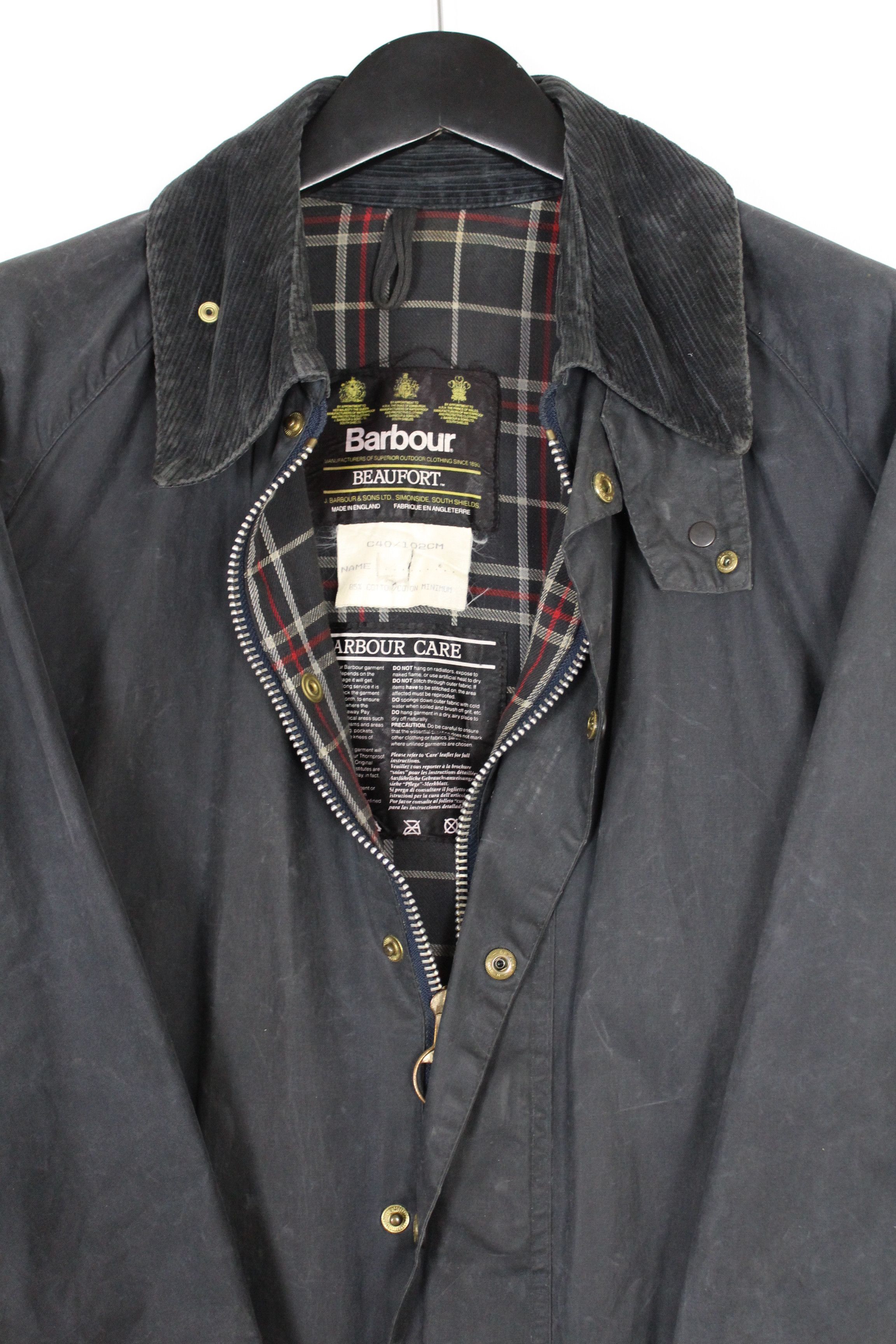 Barbour Barbour Reworked Beaufort x Levi’s Wax Jacket Size US M / EU 48-50 / 2 - 2 Thumbnail