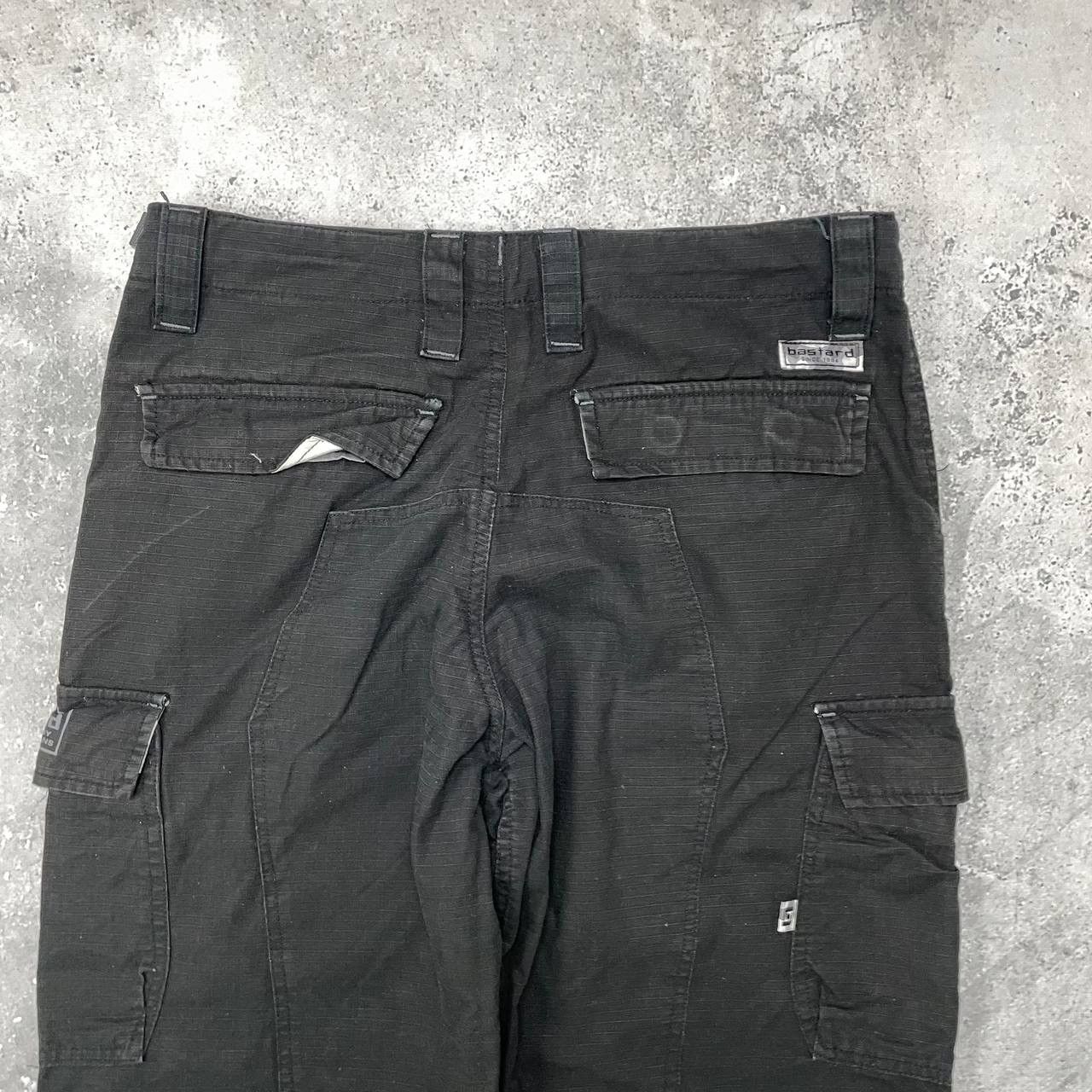 Japanese Brand Bastard Cotton Ripstop Cargo Pants Faded Black Size W30 L31 Size US 30 / EU 46 - 19 Thumbnail