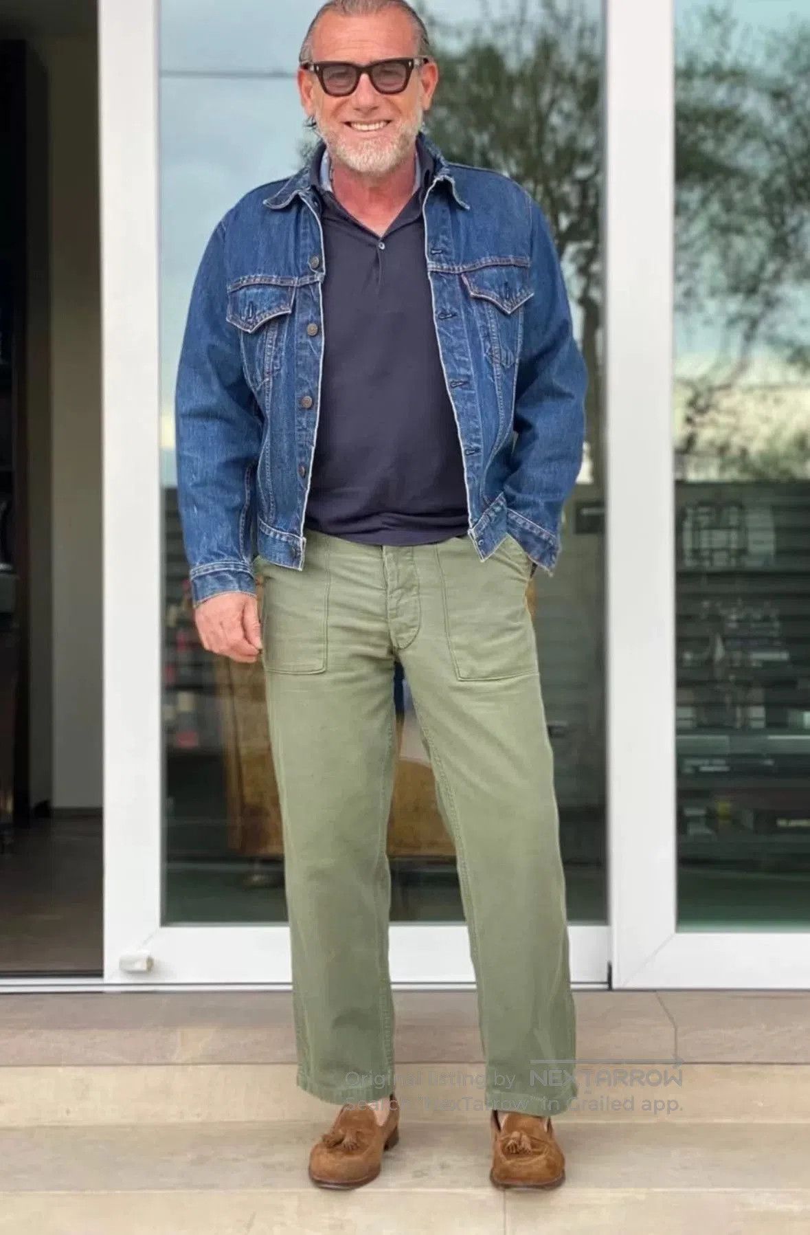 Vintage Vintage 60s OG107 Military Pants. Size US 33 - 6 Thumbnail