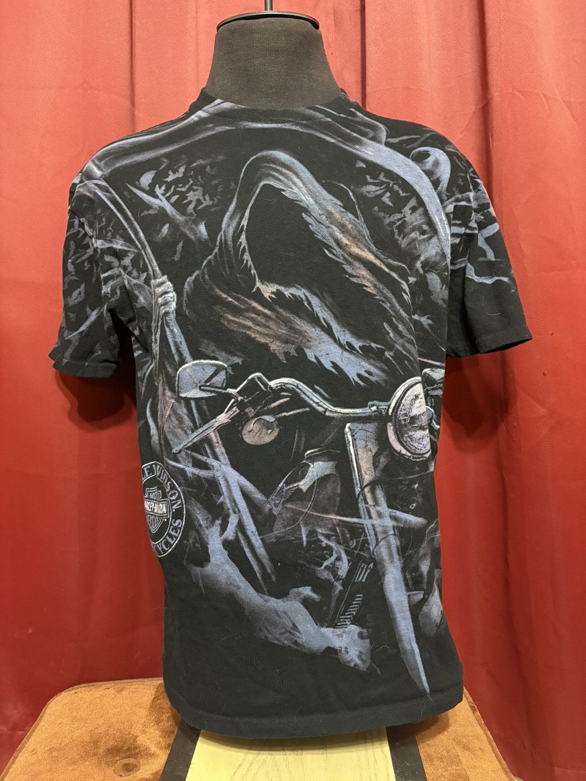Harley Davidson Harley Davidson T-shirt Two-Sided Sexy Pinup Girl