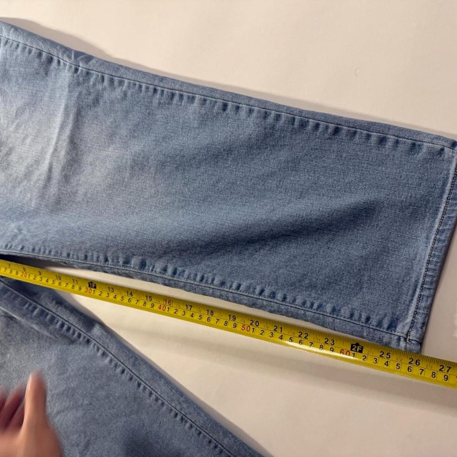 JNCO × Vintage Vintage y2k faded ligthwash baggy wide leg jeans Size US 35 - 6 Thumbnail