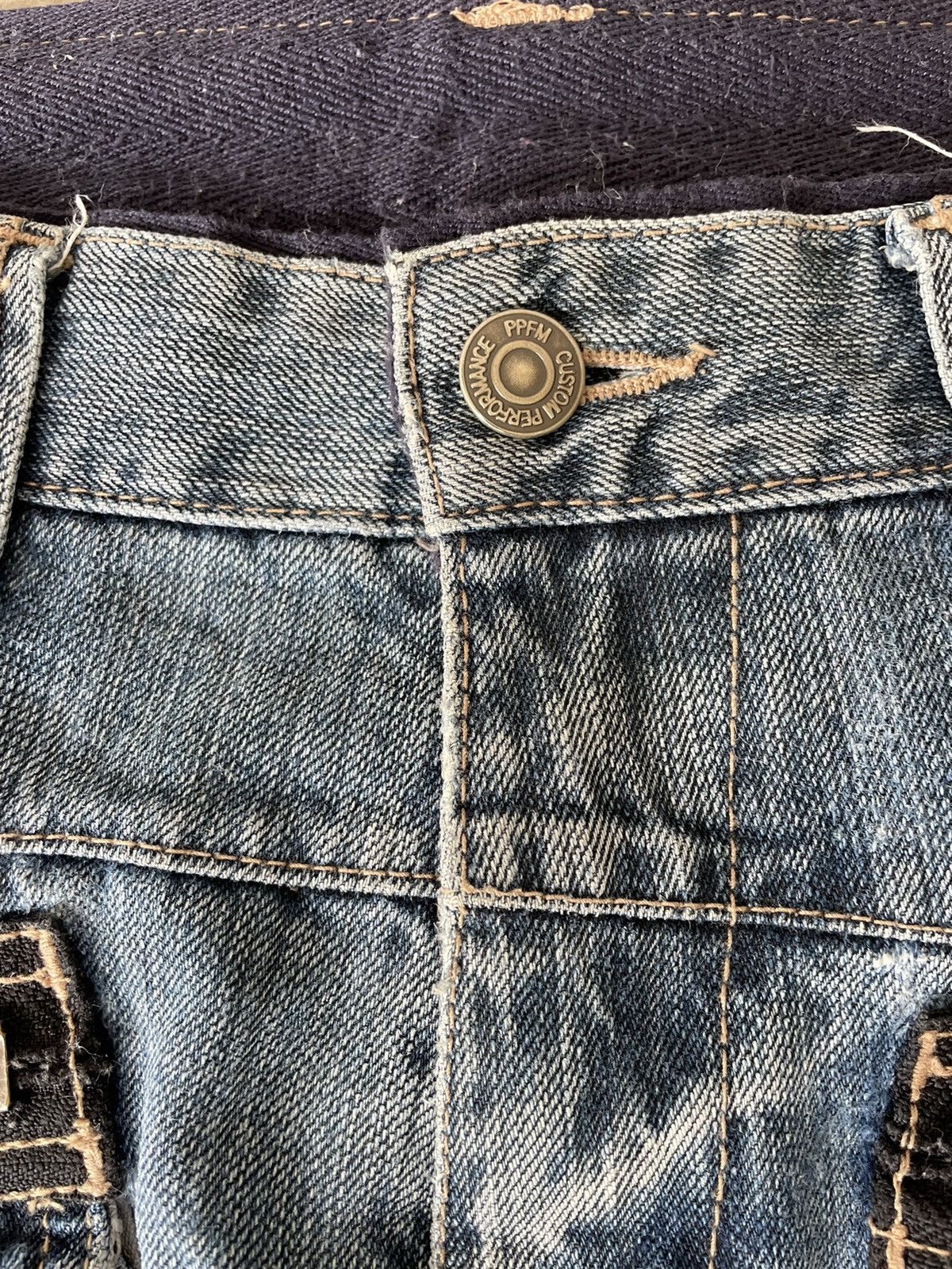 Hysteric Glamour Japanese PPFM Bondage Zipper Jeans Size US 32 / EU 48 - 7 Thumbnail