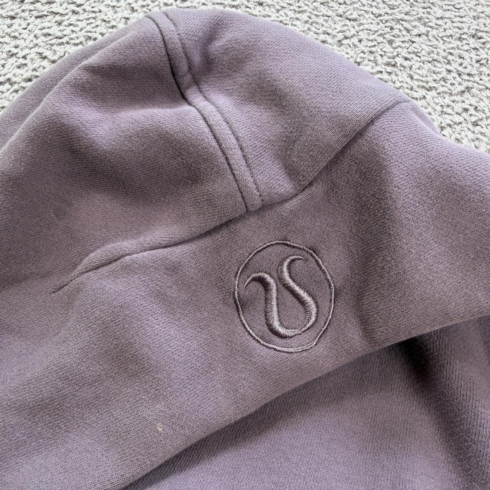Lululemon Lululemon Scuba Half Zip Hoodie XS/S Purple Cropped Size S / US 4 / IT 40 - 7 Thumbnail