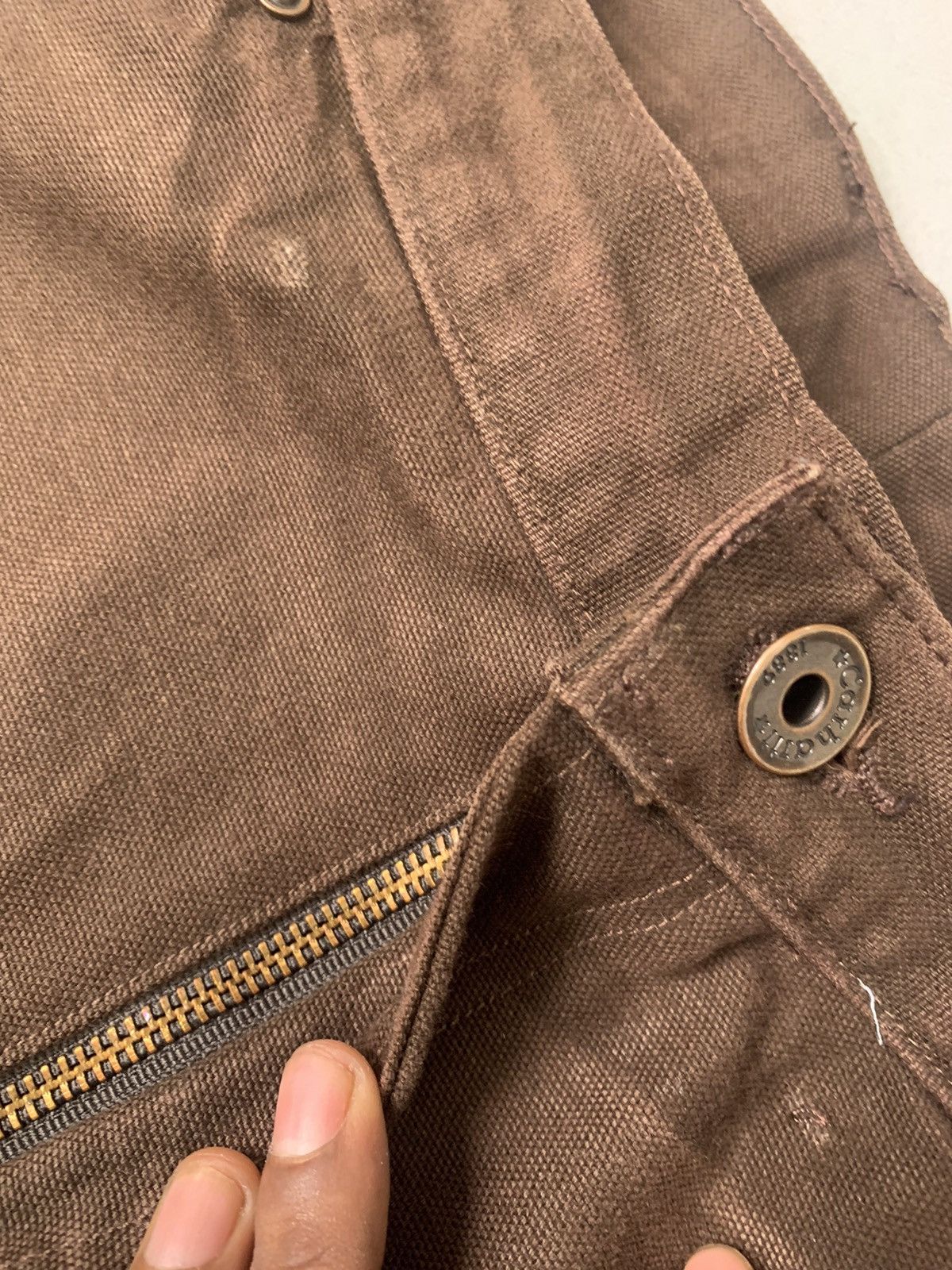 Carhartt Vintage 10f1 Carhartt EB136 dkb double knee blockprint Size US 32 / EU 48 - 5 Thumbnail