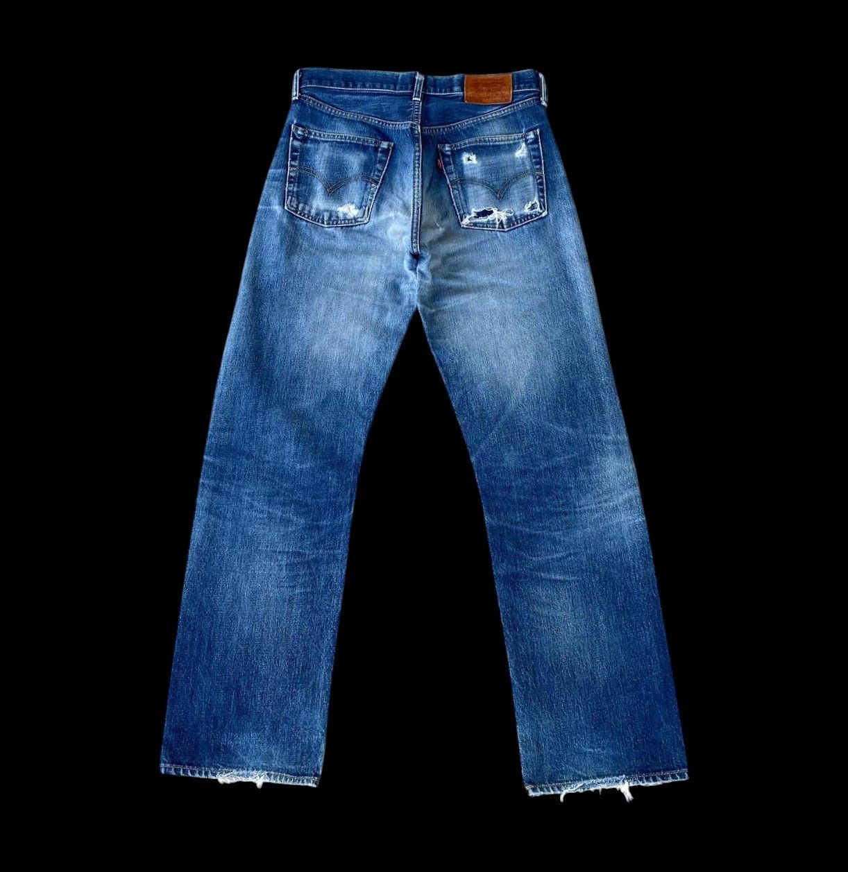 Levi's Vintage Clothing Vintage Levi’s 503BXX 90's Selvedge Denim Big E Repro 1950s Size US 29 - 14 Thumbnail