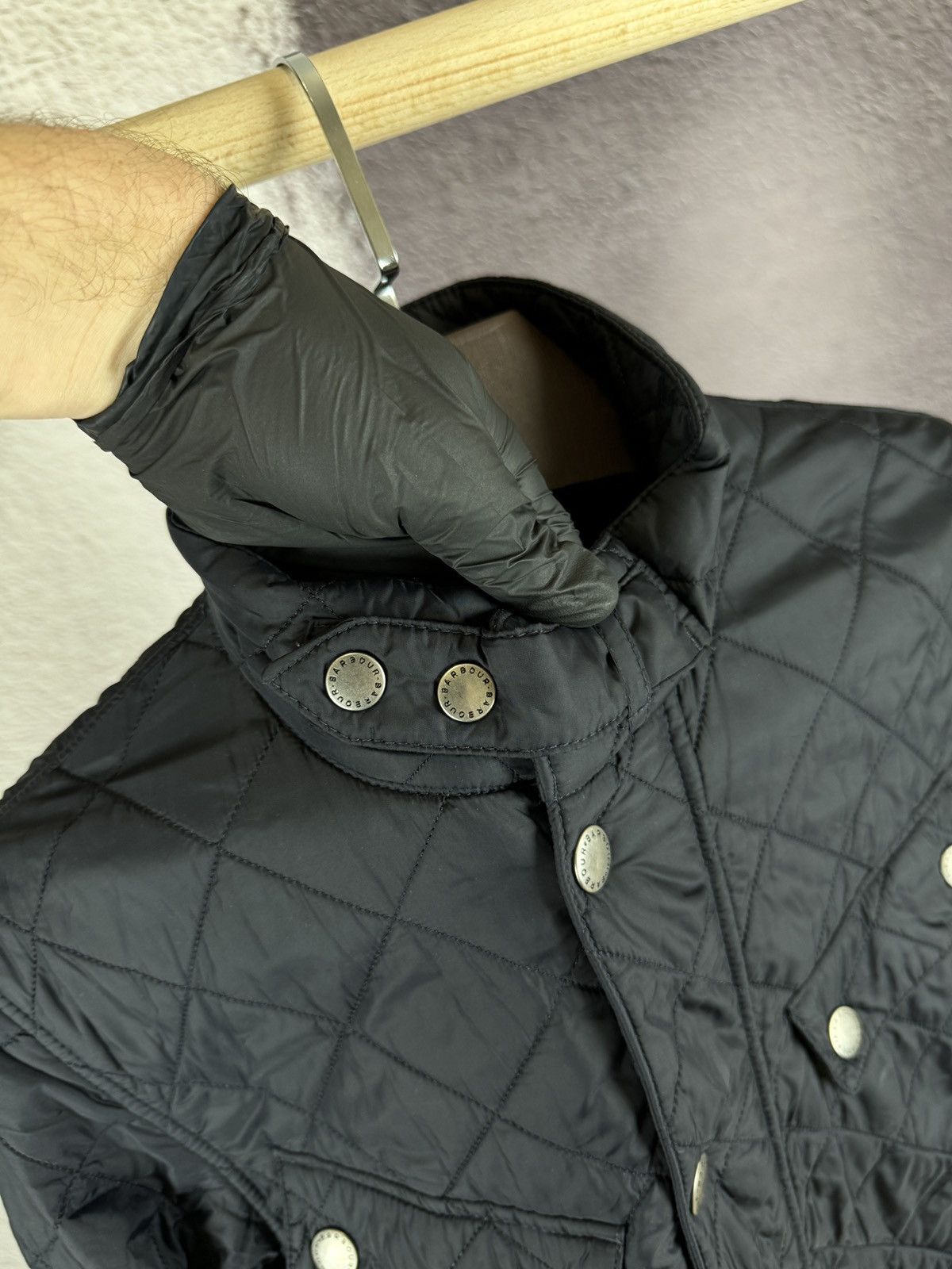 Barbour Barbour International Ariel vintage quilted nylon jacket Size US M / EU 48-50 / 2 - 11 Thumbnail