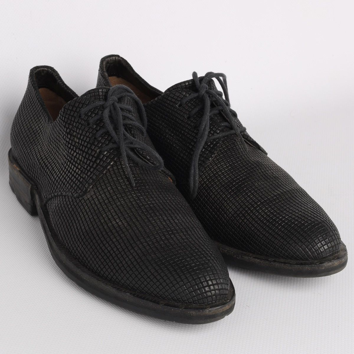 A.S.98 A.S.98 Airstep AS 98 Low Derby Shoes Oxford Casual Black Size US 8 / IT 38 - 3 Thumbnail