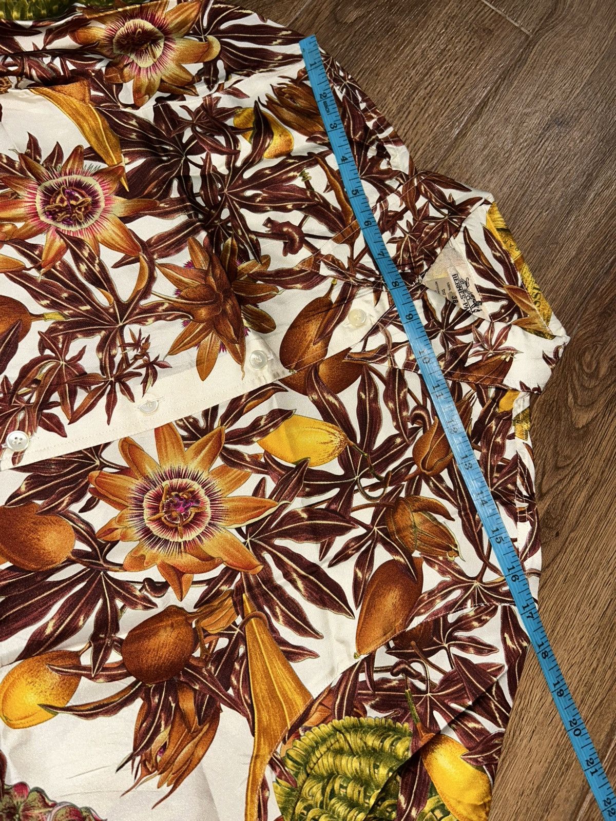 Hermes “Passiflores” Blouse