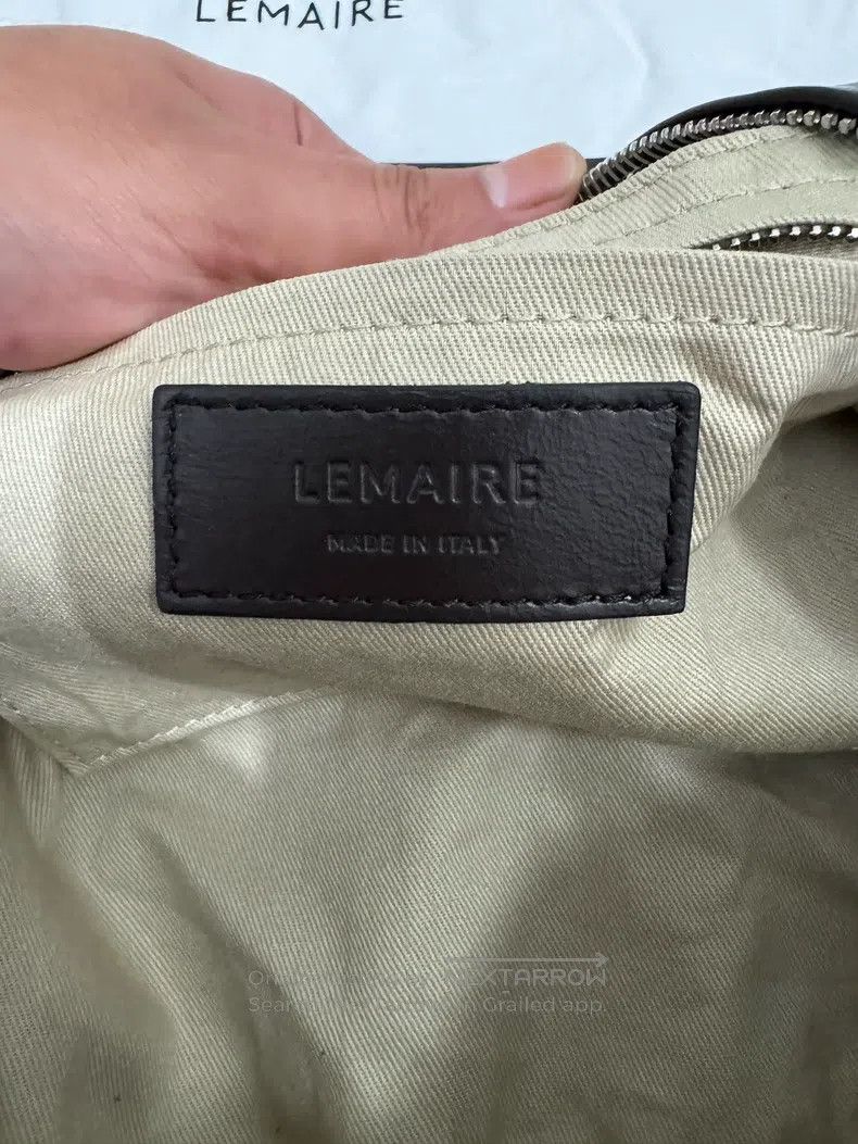Lemaire LEMAIRE 2026 medium dark-chocolate paper bag i Size ONE SIZE - 8 Thumbnail