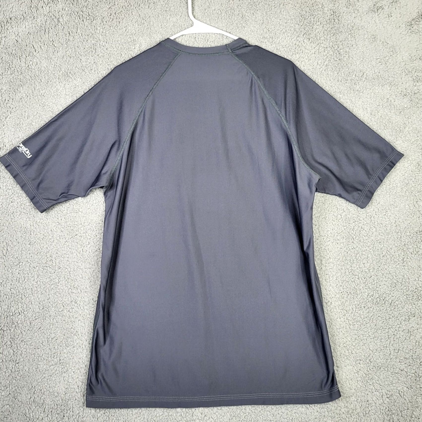 Vintage Kore Dry T-Shirt Men #M Short Sleeve Gray Nylon Drywater Workout Casual Activewear Shirt Size US M / EU 48-50 / 2 - 6 Thumbnail