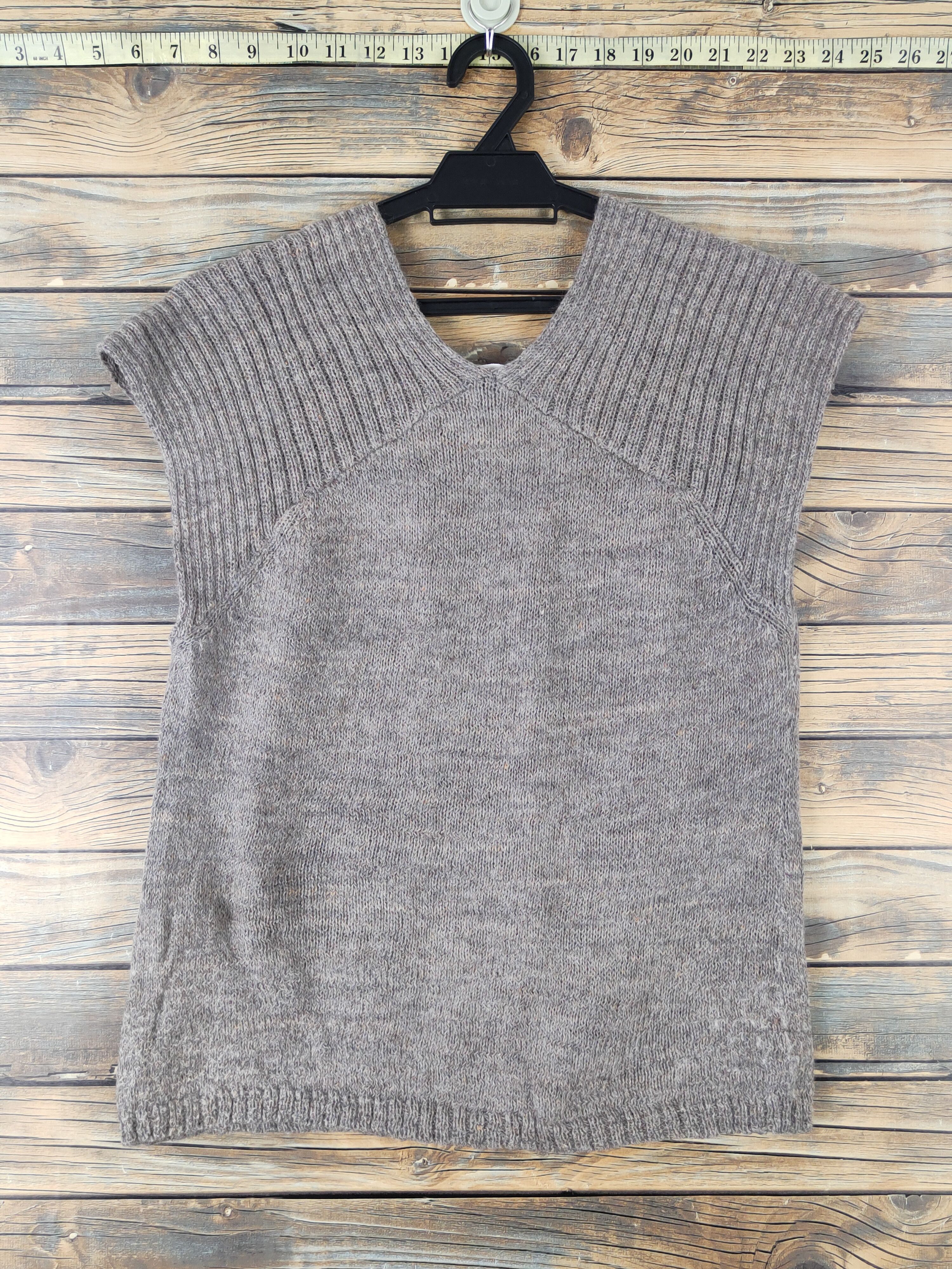 Issey Miyake D Plantation issey miyake Gray Knitwear Tank Tops #W1548 Size M / US 6-8 / IT 42-44 - 7 Thumbnail