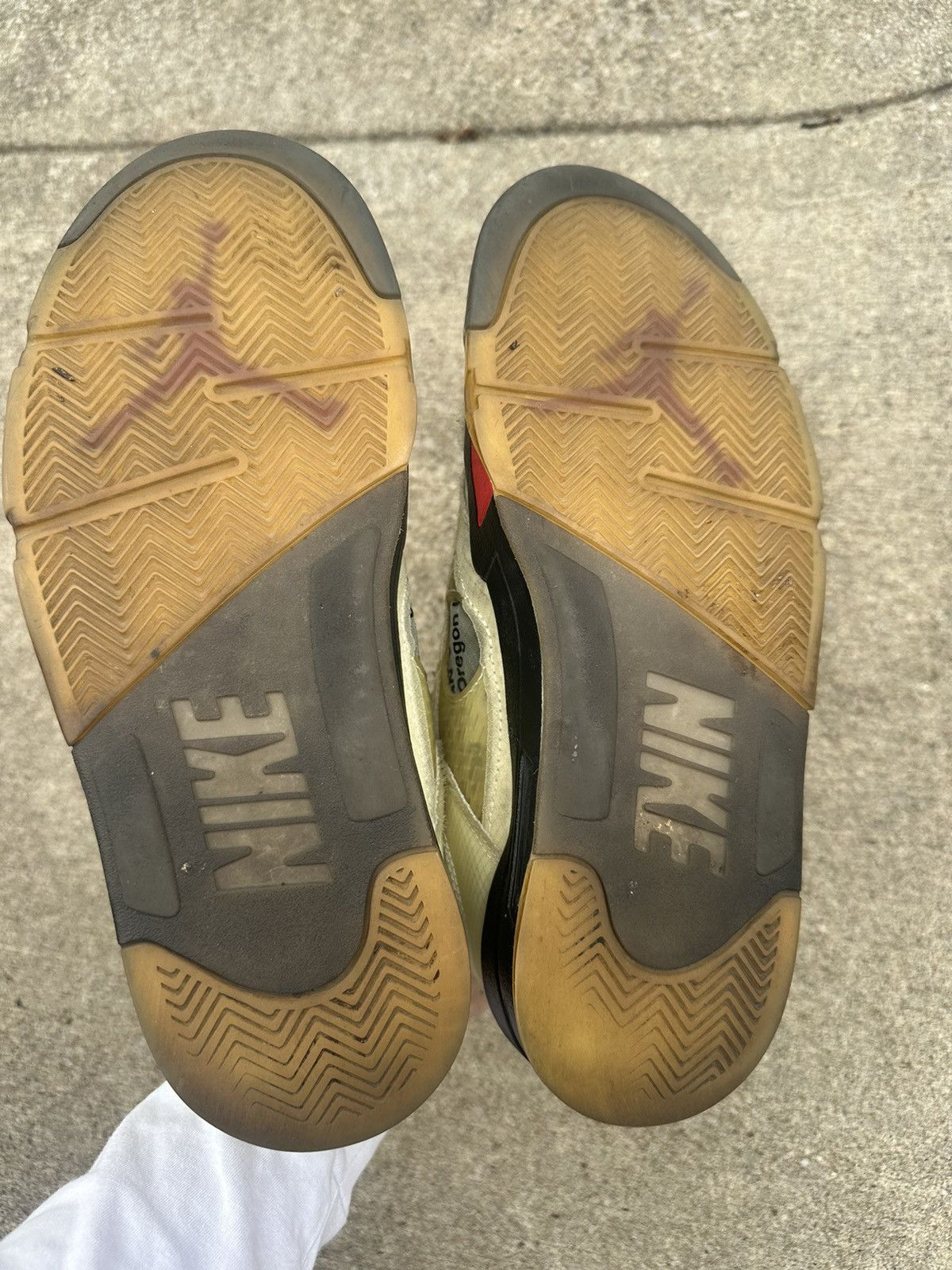 Jordan Brand × Off-White Nike Off-White Air Jordan 5 Retro SP Sail size 9 Size US 9 / EU 42 - 5 Thumbnail