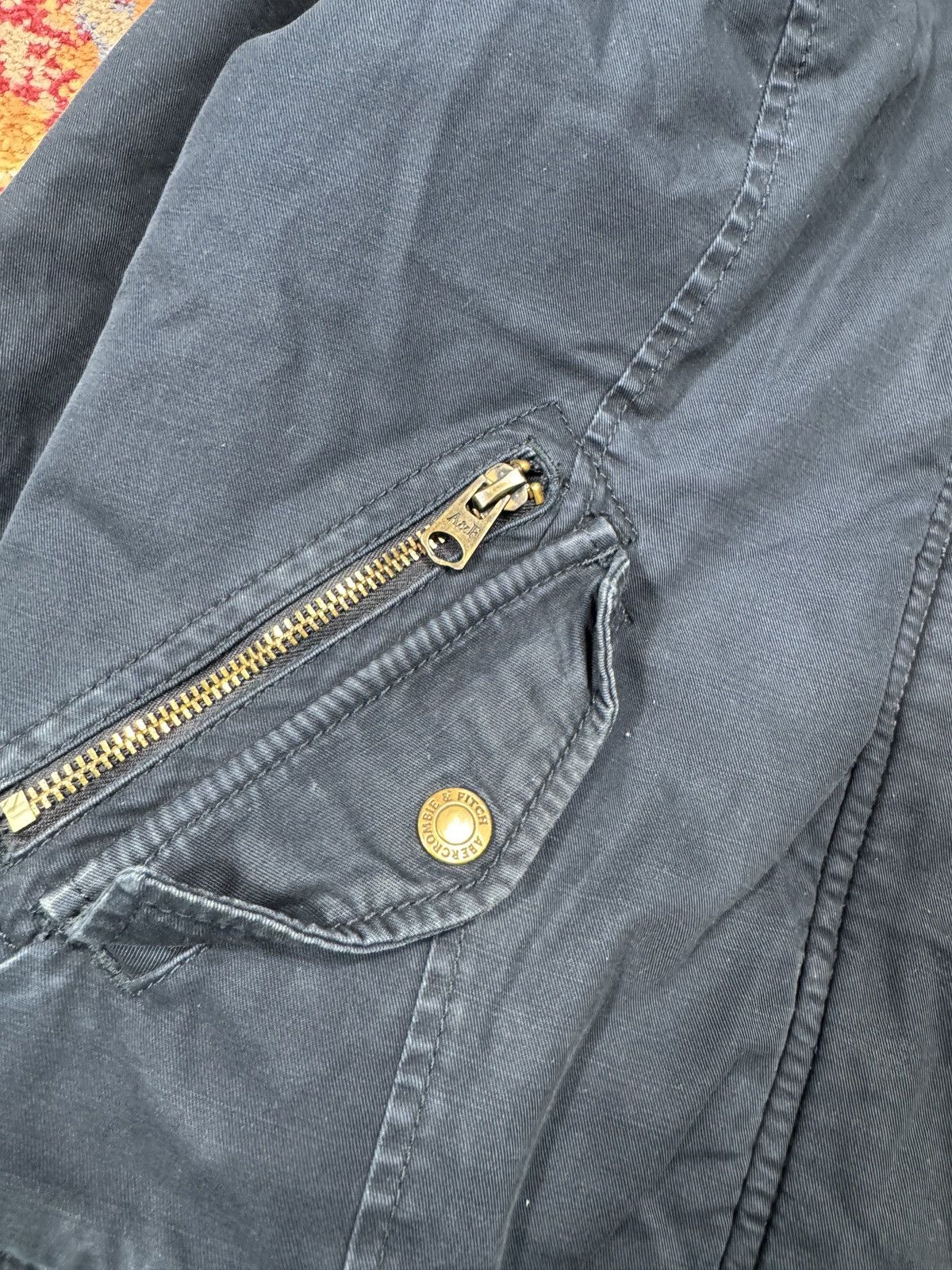 Abercrombie & Fitch × If Six Was Nine × Le Grande Bleu (L.G.B.) Y2K Vintage Cropped Jacket Boxy Fur Faux Slim Undercovet Size US S / EU 44-46 / 1 - 4 Thumbnail