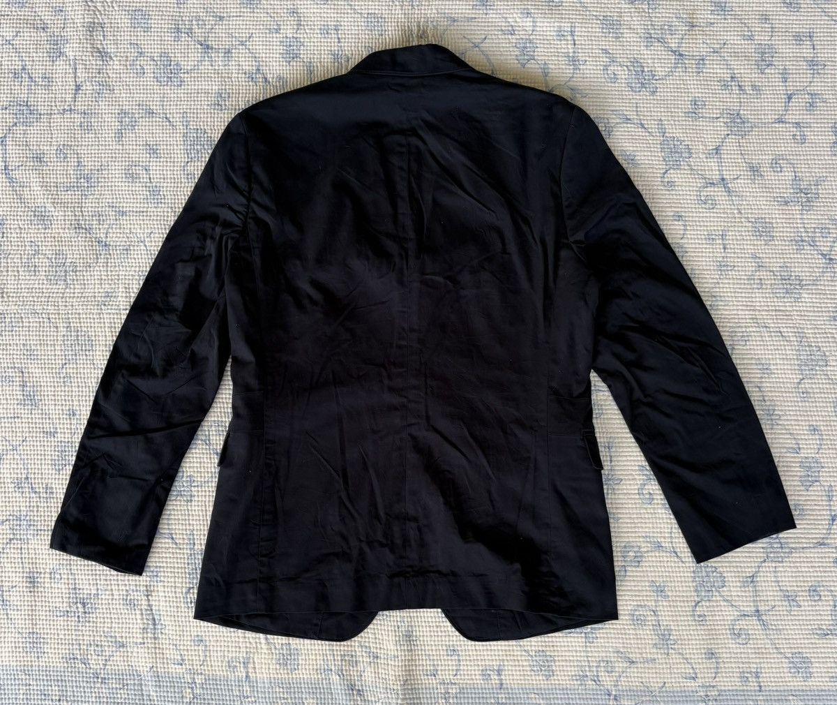 Lemaire Lemaire Blue Black Coat Size US M / EU 48-50 / 2 - 8 Thumbnail