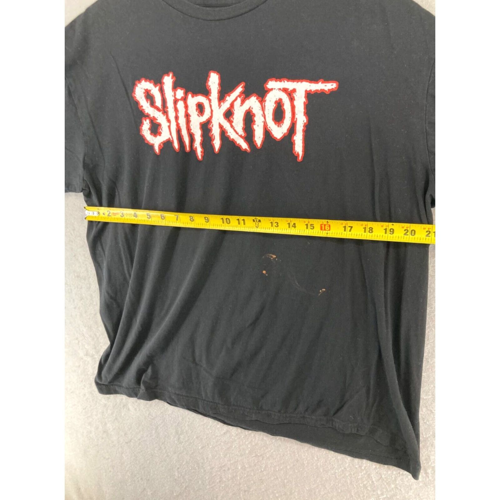 Vintage VINTAGE Slipknot T-Shirt Men’s XL Black Rock Band Shirt Short Sleeve Crew Neck XL Black Rock 1990s Concert Mens Size US XL / EU 56 / 4 - 2 Thumbnail