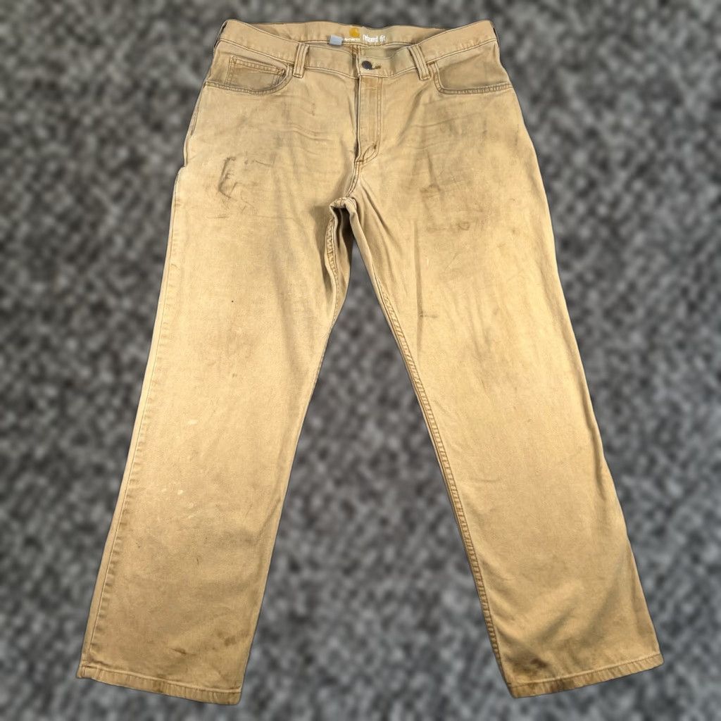 Carhartt Vintage Carhartt Men’s Pants 38x30 Tan Relaxed Fit Workwear Khakis Men's Clothing Size US 38 / EU 54 - 1 Thumbnail