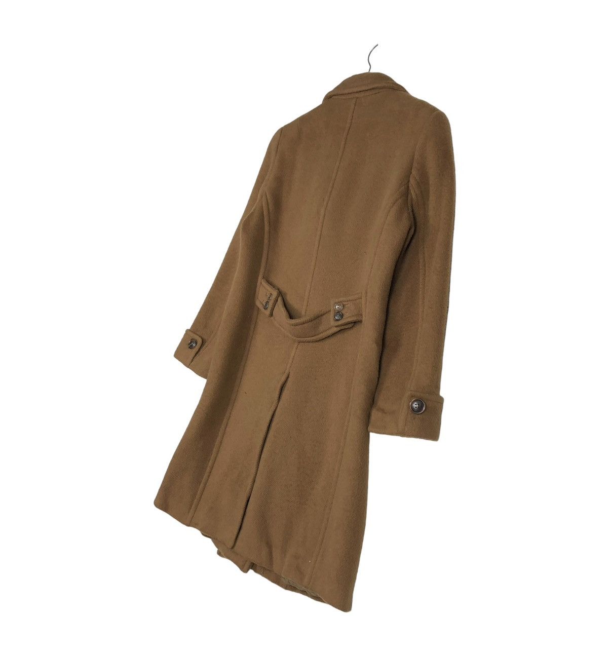 Japanese Brand 🔥VINTAGE WOOL LONG JACKET SHIPS JAPAN DOUBLE BREASTS Size M / US 6-8 / IT 42-44 - 10 Thumbnail