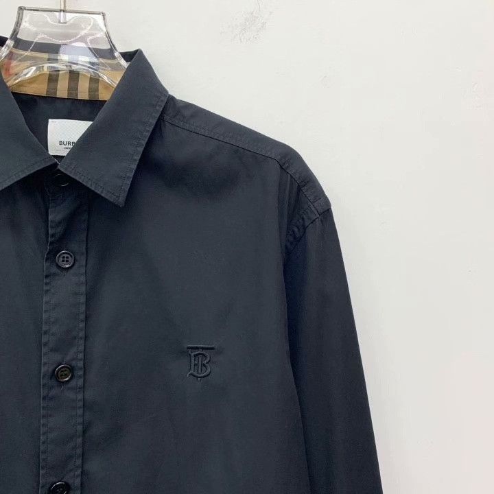 Burberry Burberry TB Logo Embroidered Cotton Shirt Size US S / EU 44-46 / 1 - 3 Thumbnail