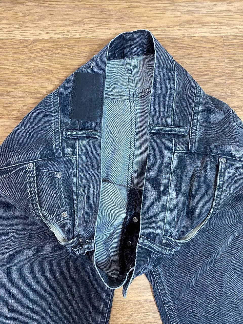 Allsaints × Vintage Allsaints Denim Cigarette Black Jeans Pants Size US 34 / EU 50 - 16 Thumbnail