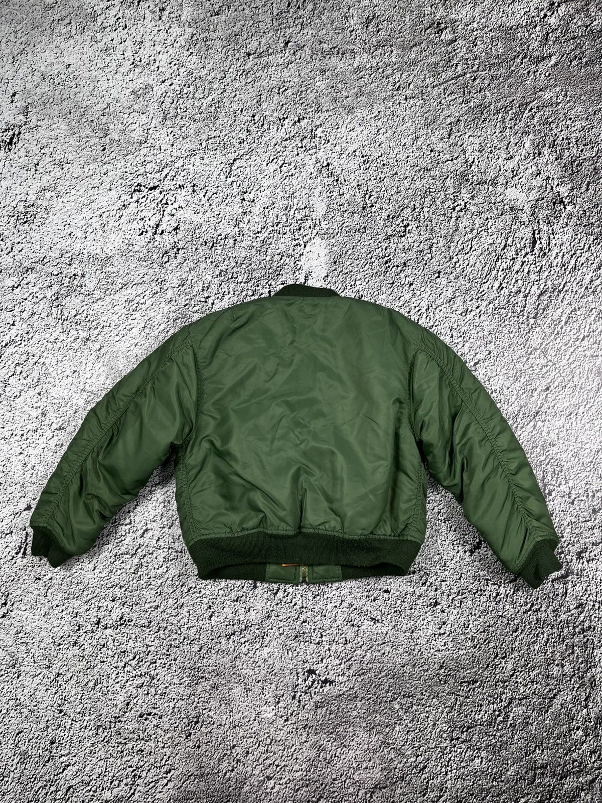 Vintage Vintage patched USAF MA-1 bomber aviator flight jacket Size XS / US 0-2 / IT 36-38 - 5 Thumbnail