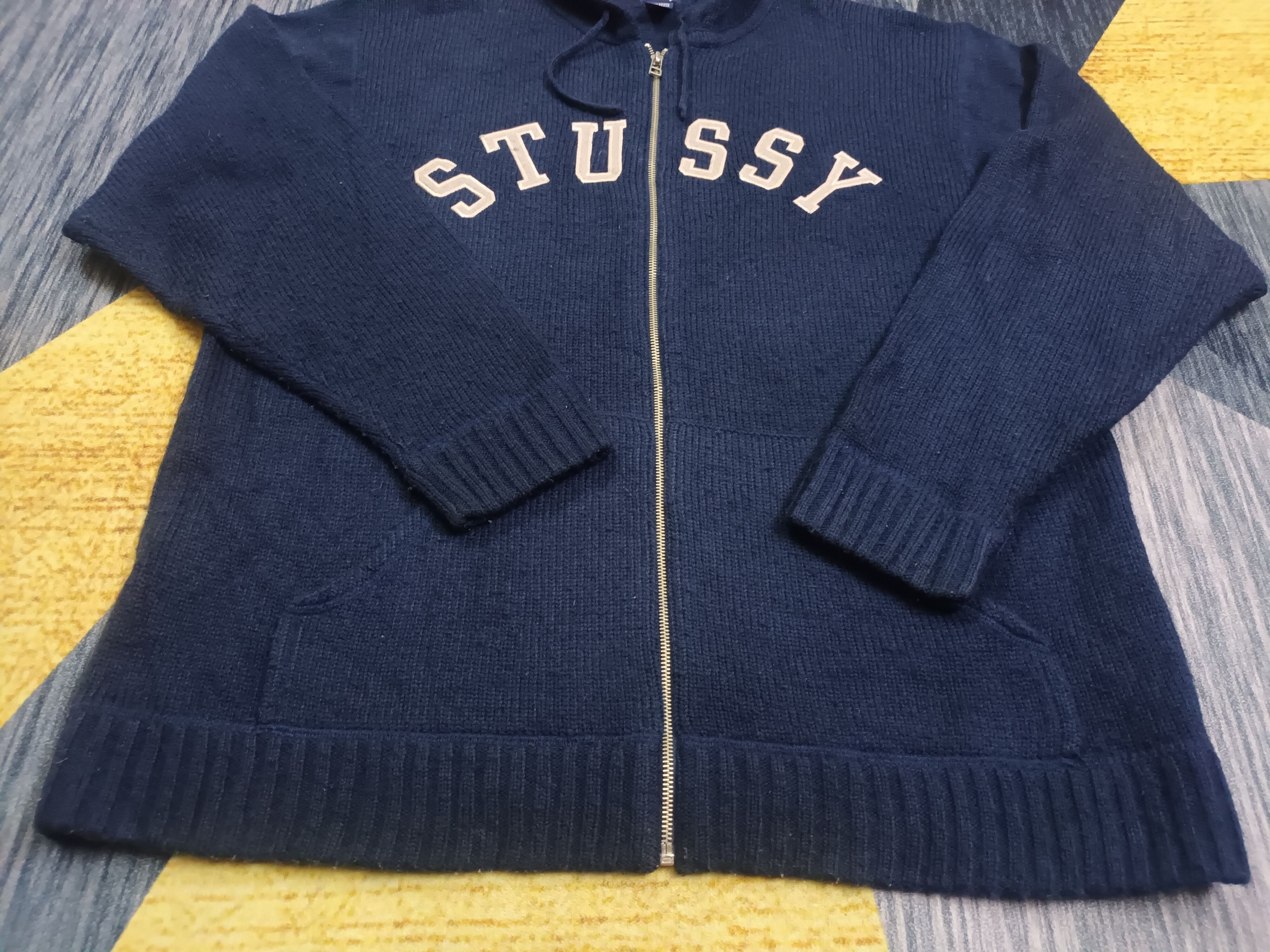 Stussy 🔥 STUSSY ZIPPER HOODIE SWEATSHIRT 🔥 Size US XL / EU 56 / 4 - 7 Thumbnail