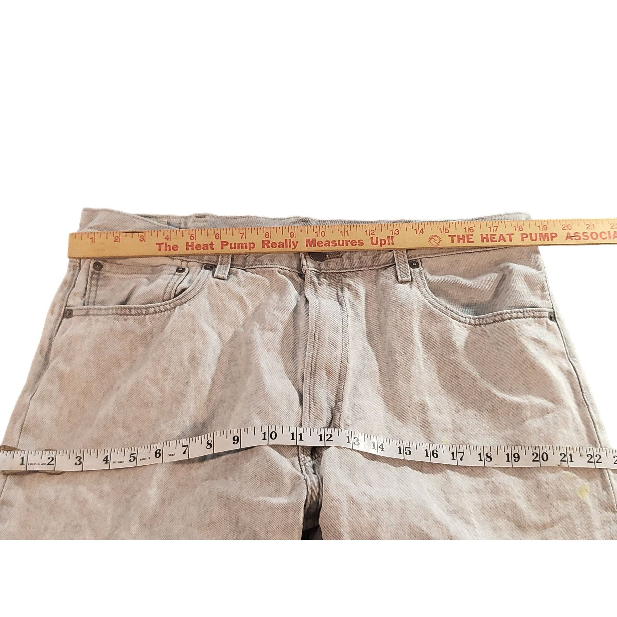Levi's Levi's Lot 551 Z Jeans Men Sz 38 Gray Straight leg Classic B Size US 38 / EU 54 - 5 Thumbnail