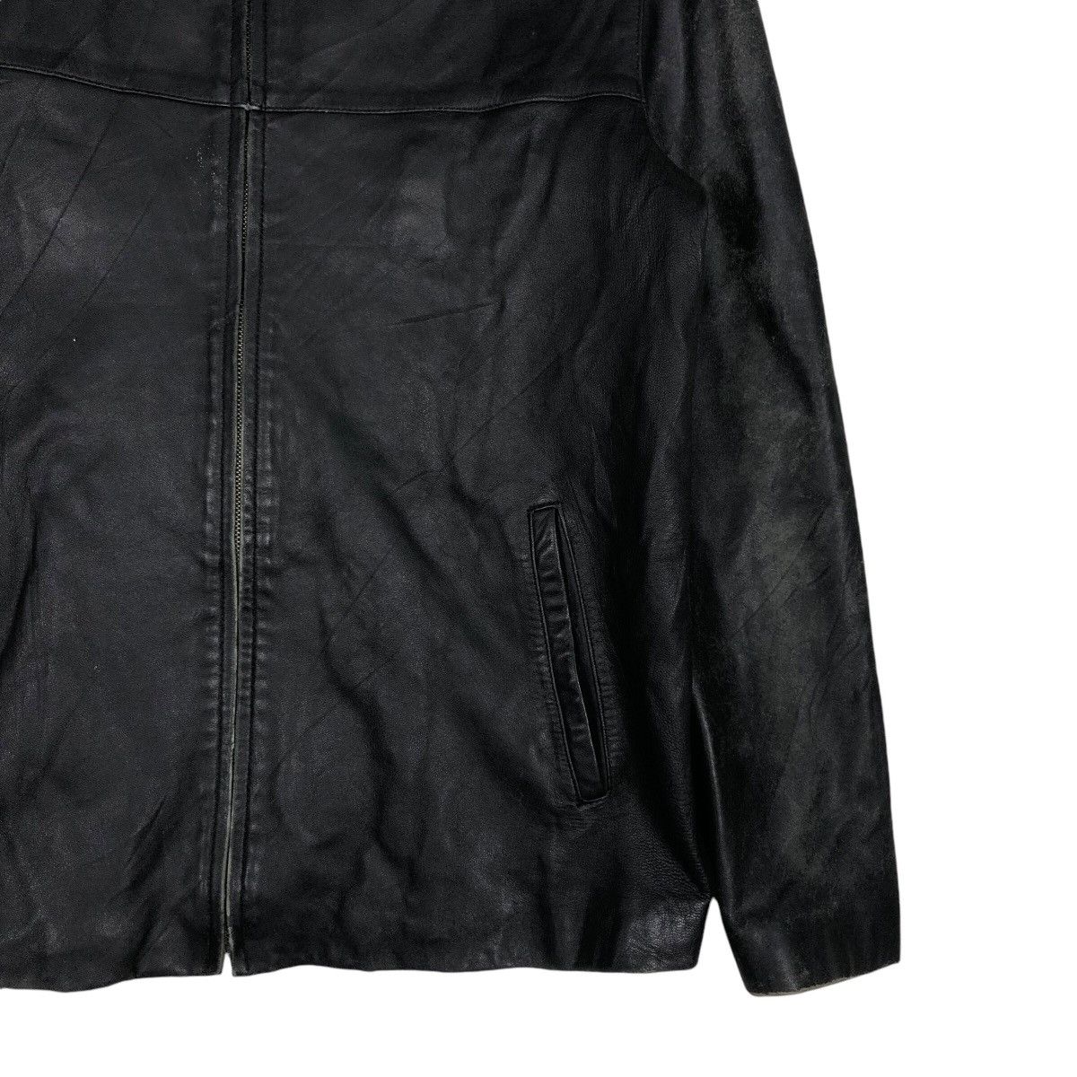 Hugo Boss 📌Real New Zealand Lamb Skin Hugo Boss Leather Jacket Size US M / EU 48-50 / 2 - 6 Thumbnail