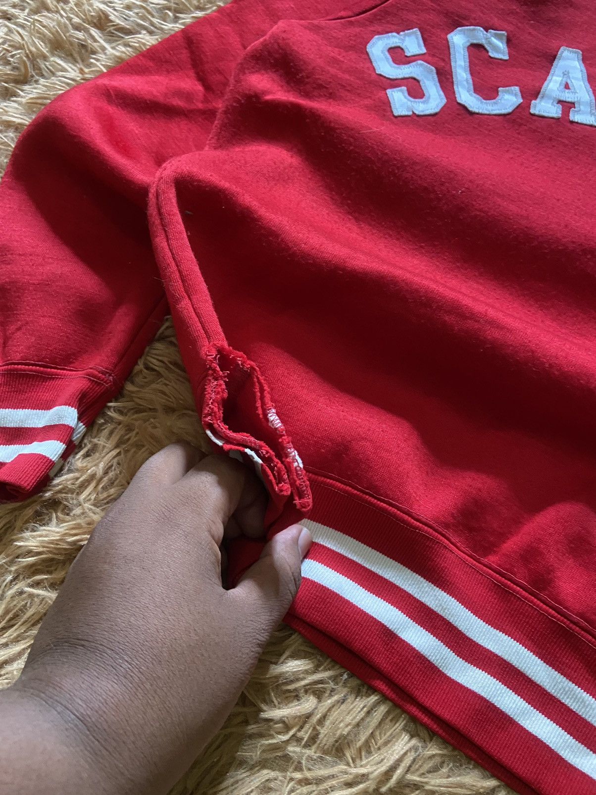Champion True Vintage 50s-60s Champion Scarlets Arch Logo Sweatshirt Size US M / EU 48-50 / 2 - 5 Thumbnail