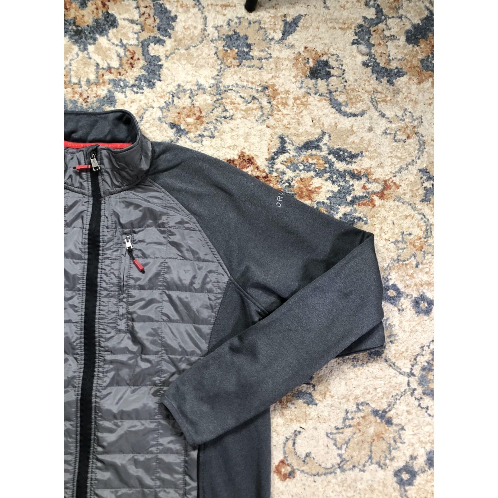 Orvis Orvis Classic Collection Jacket Mens L Gray Quilted Fleece Full Zip Outdoor Lightweight Insulated Size US L / EU 52-54 / 3 - 4 Thumbnail