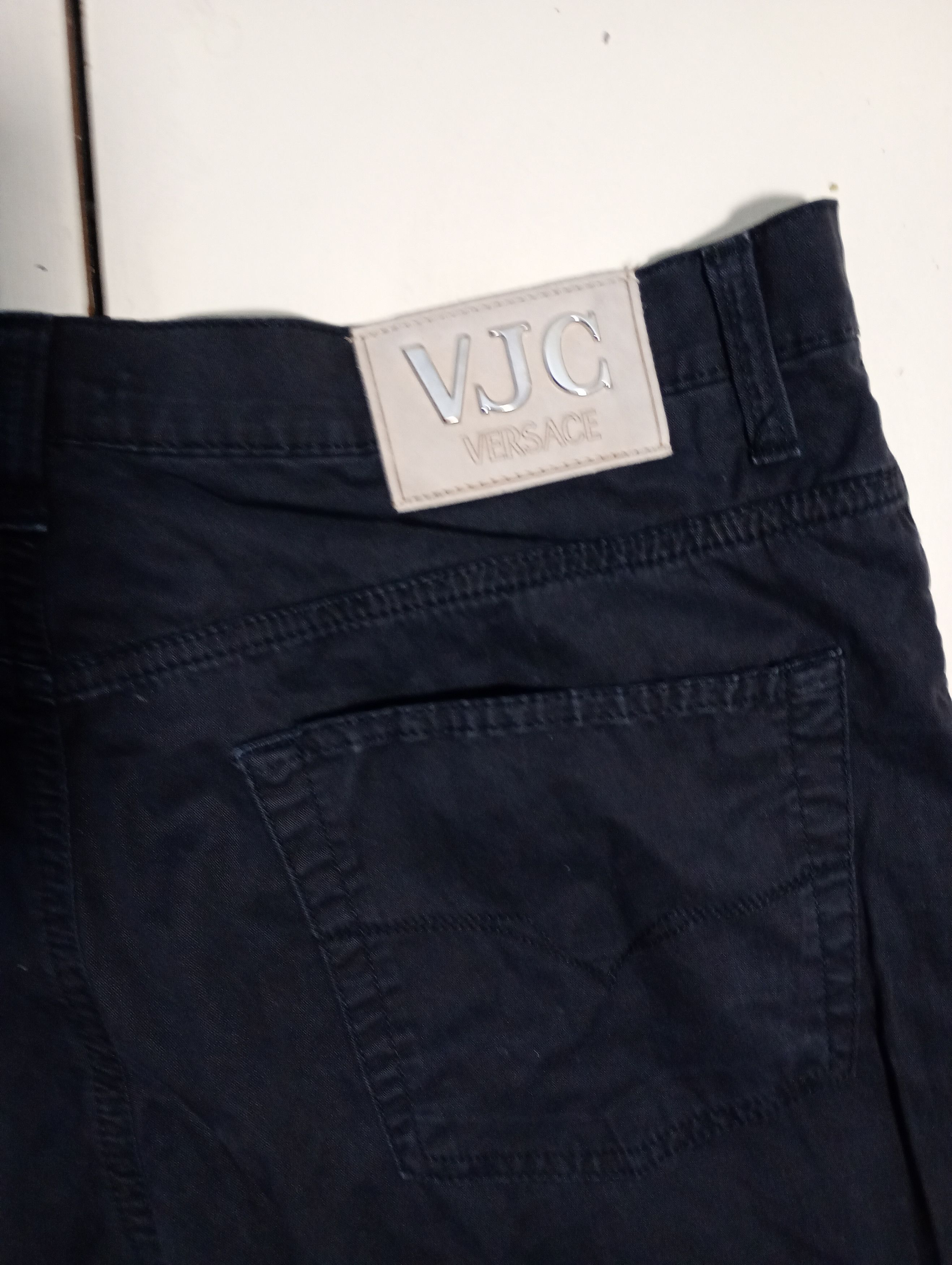 Designer × Versace Jeans Couture Versace Jeans Couture Black Jeans Size US 38 / EU 54 - 16 Thumbnail