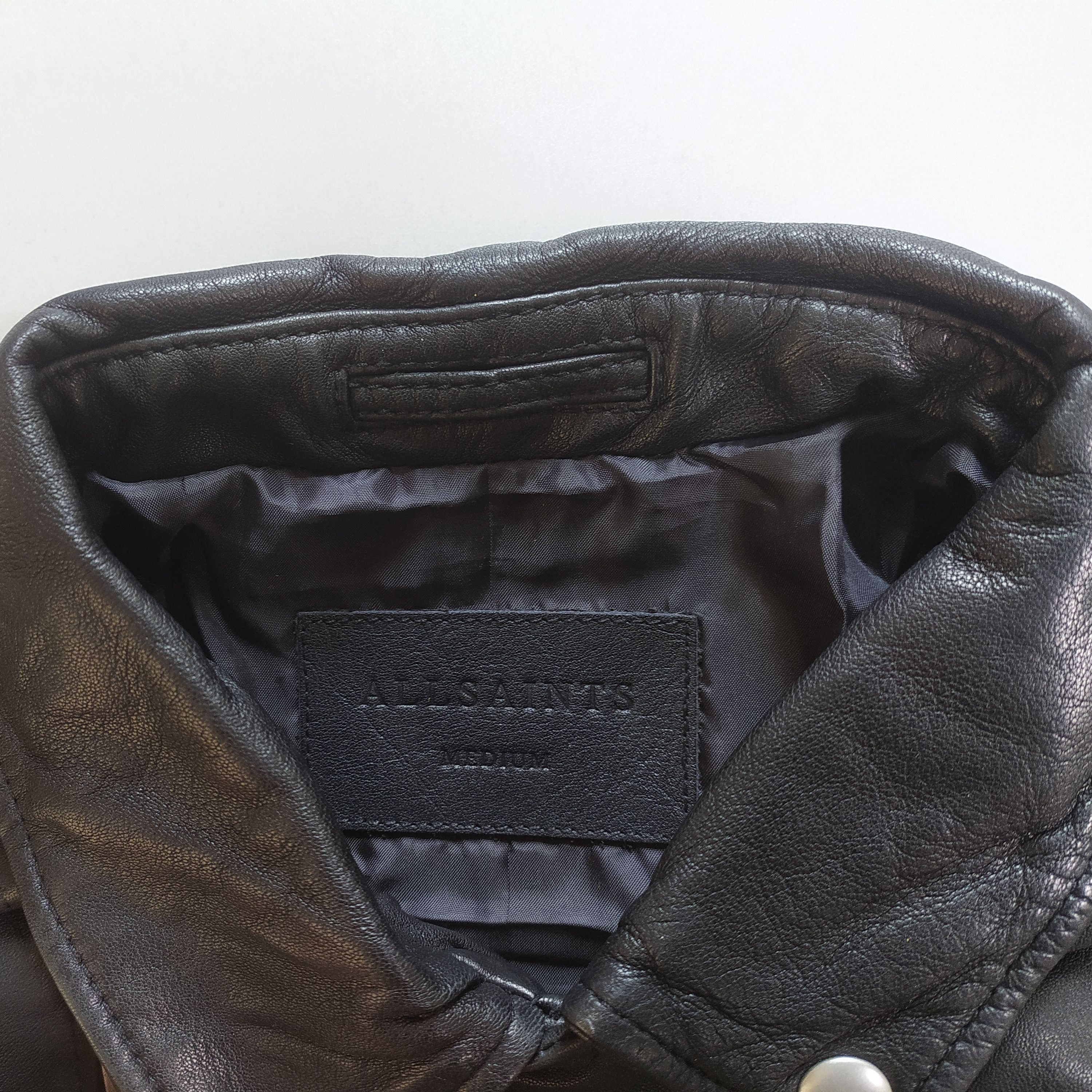 Allsaints ALLSAINTS Lomi Biker Leather jacket Free Shipping FTP/9007 Size M / US 6-8 / IT 42-44 - 9 Thumbnail