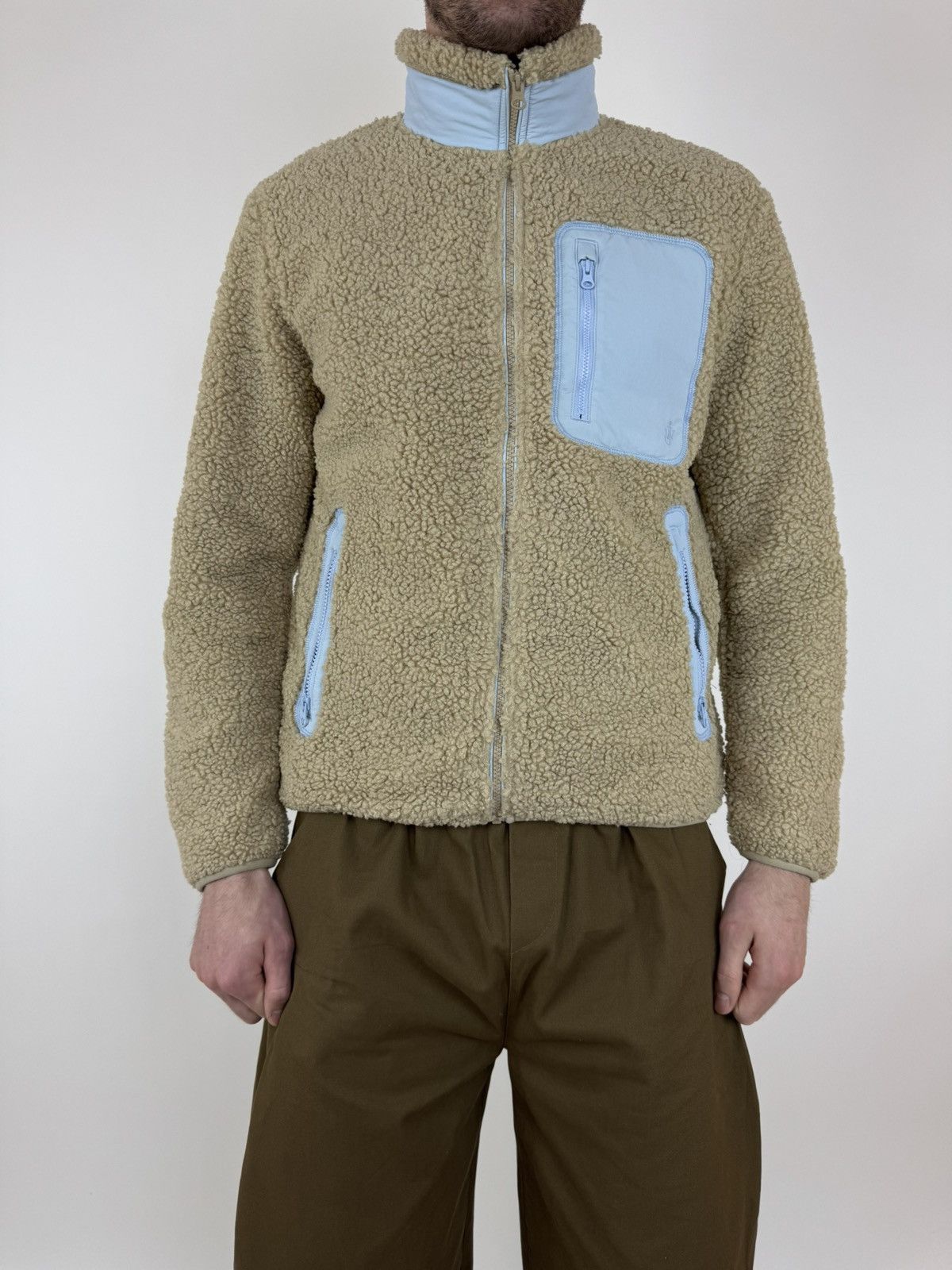 Uniqlo J.W. ANDERSON x UNIQLO Fleece Jacket Teddy Windstopper Mens Size US M / EU 48-50 / 2 - 3 Thumbnail