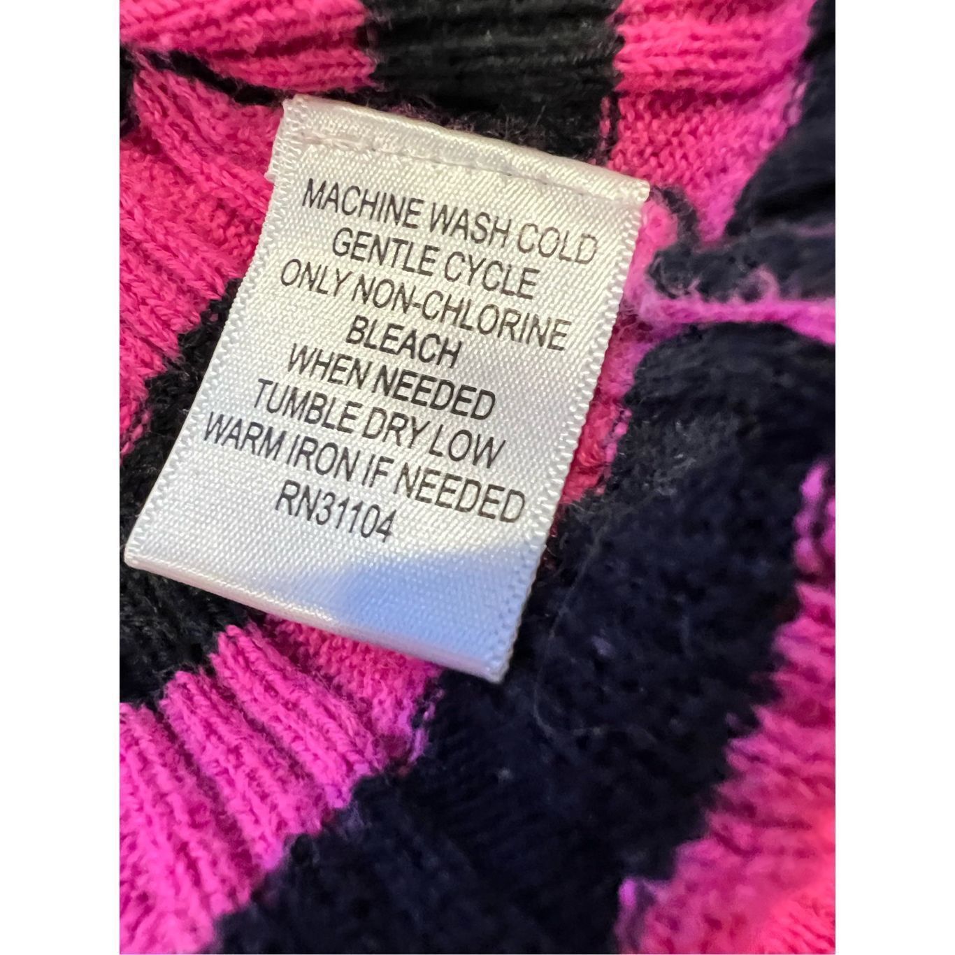 St. Johns Bay Kim Rogers Pink Sweater size M Size M / US 6-8 / IT 42-44 - 7 Thumbnail