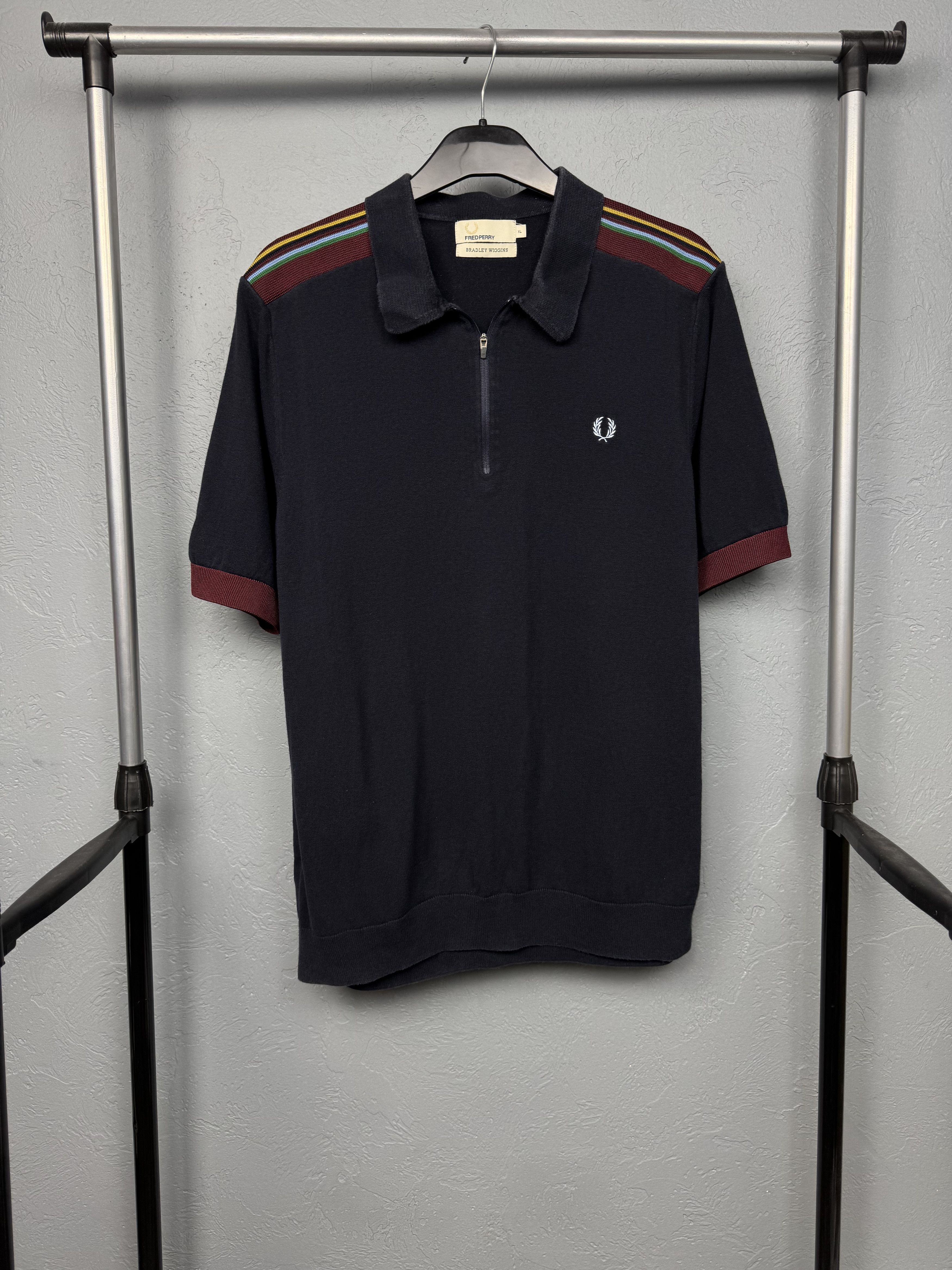 Fred Perry Fred Perry Bradley Wiggins Vintage Mens Polo Shirt Size US XL / EU 56 / 4 - 1 Thumbnail