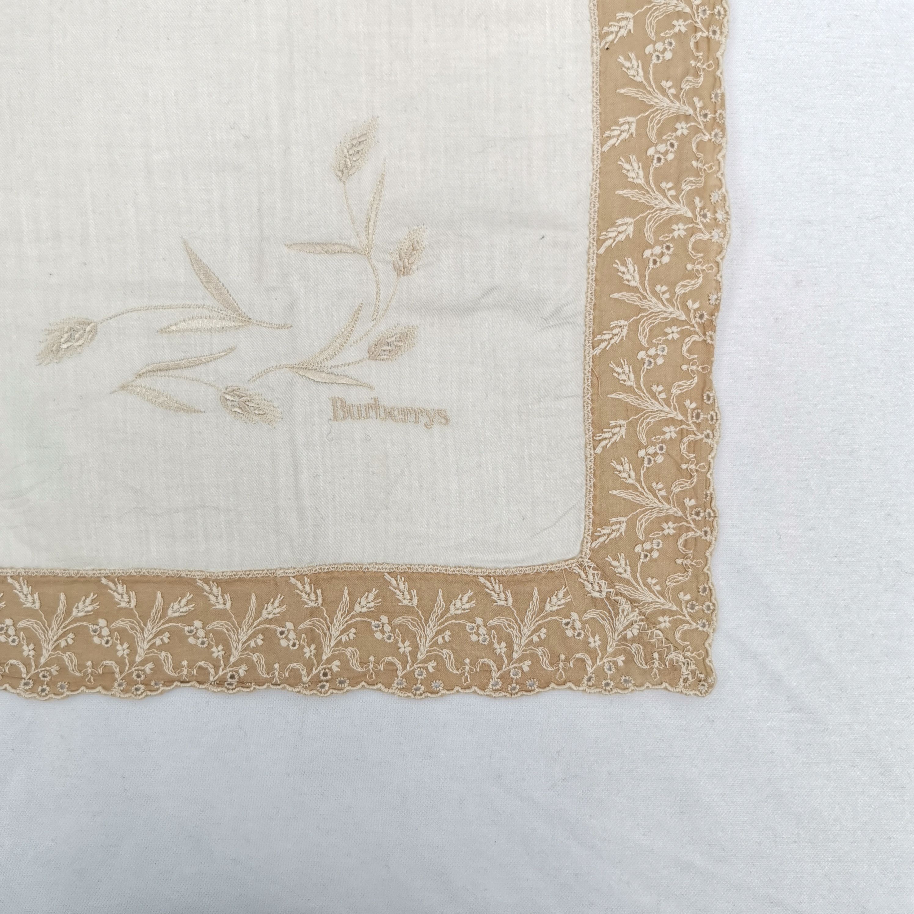 Burberry Vintage Burberry Handkerchief Neckerchief Bandana - AC72615 Size ONE SIZE - 3 Thumbnail
